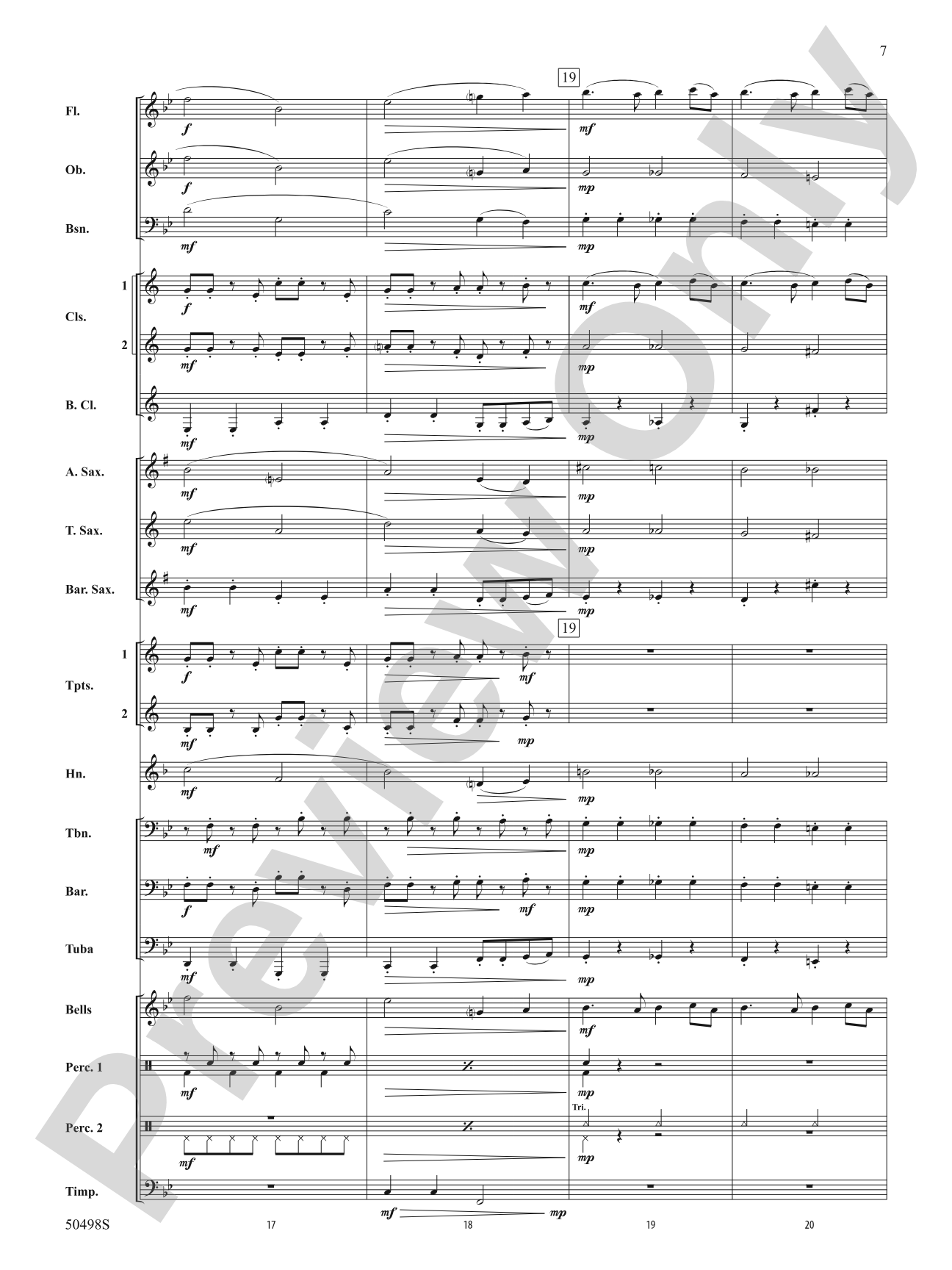 Elf: Concert Band Conductor Score & Parts