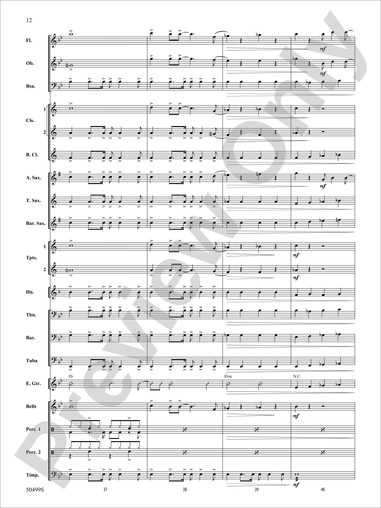 Creep: Concert Band Conductor Score & Parts