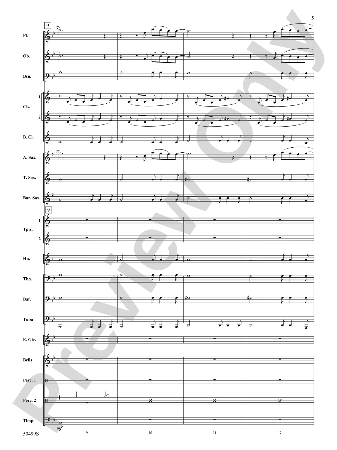 Creep: Concert Band Conductor Score & Parts