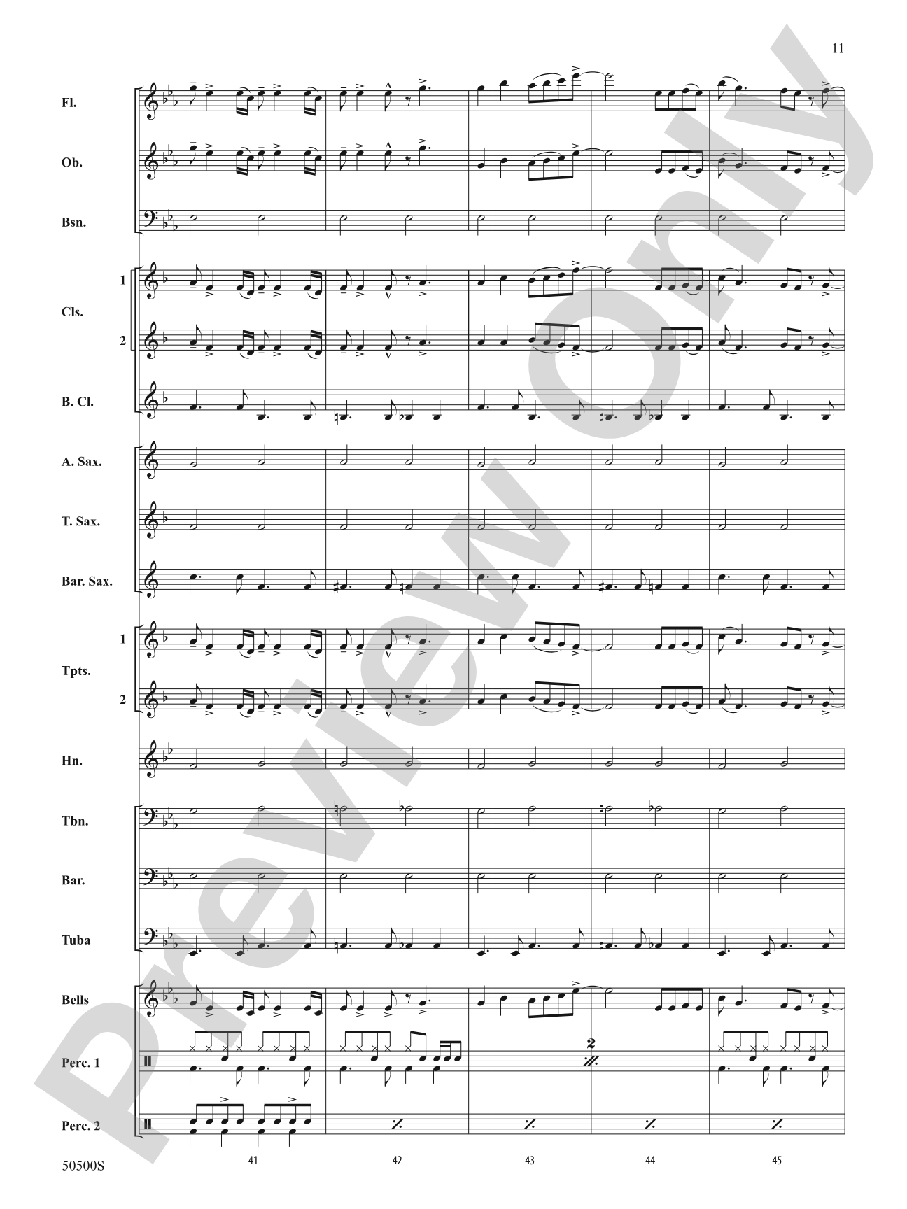 ALL STAR/PYB: Concert Band Conductor Score & Parts