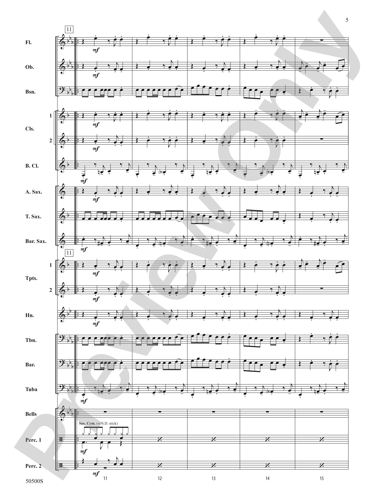 ALL STAR/PYB: Concert Band Conductor Score & Parts