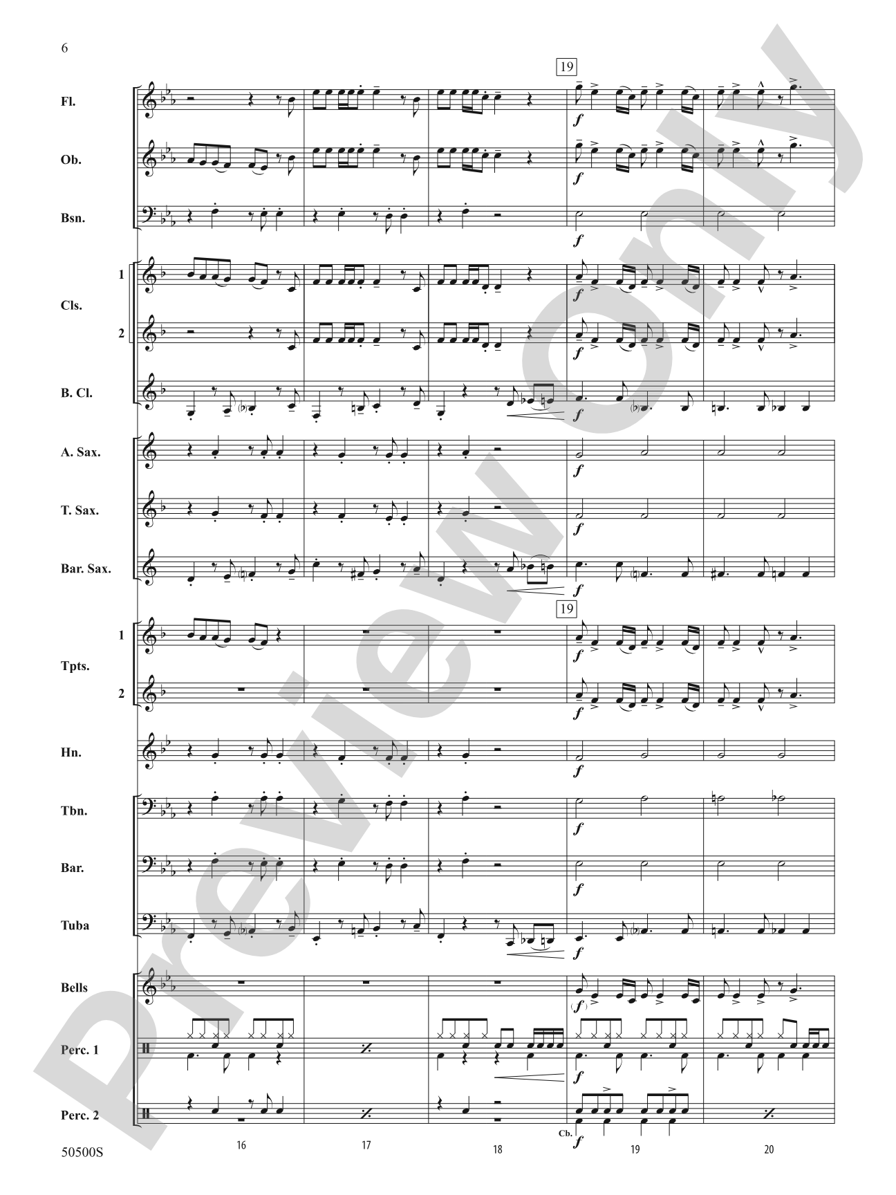 ALL STAR/PYB: Concert Band Conductor Score & Parts