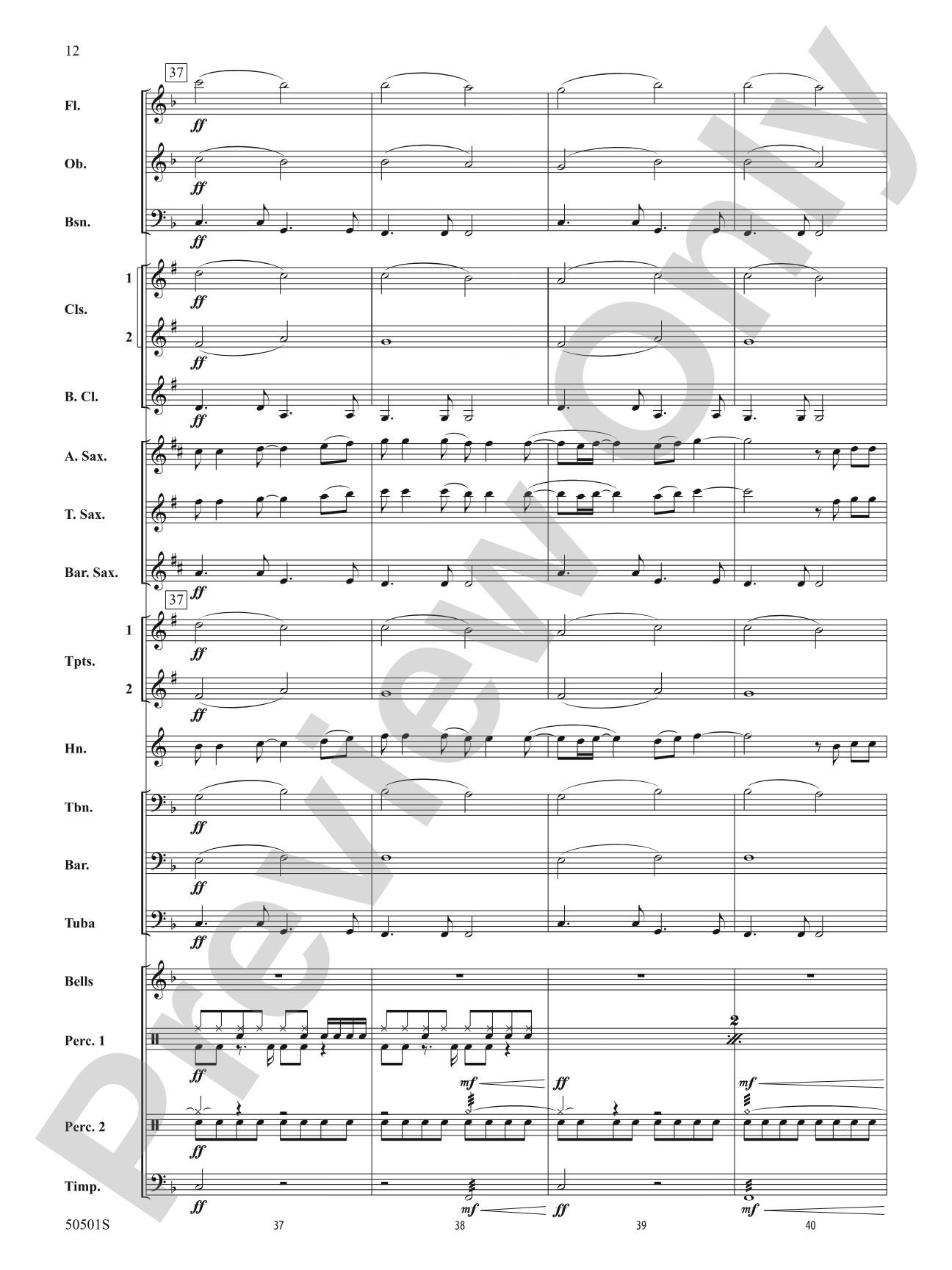 Bitter Sweet Symphony: Concert Band Conductor Score & Parts