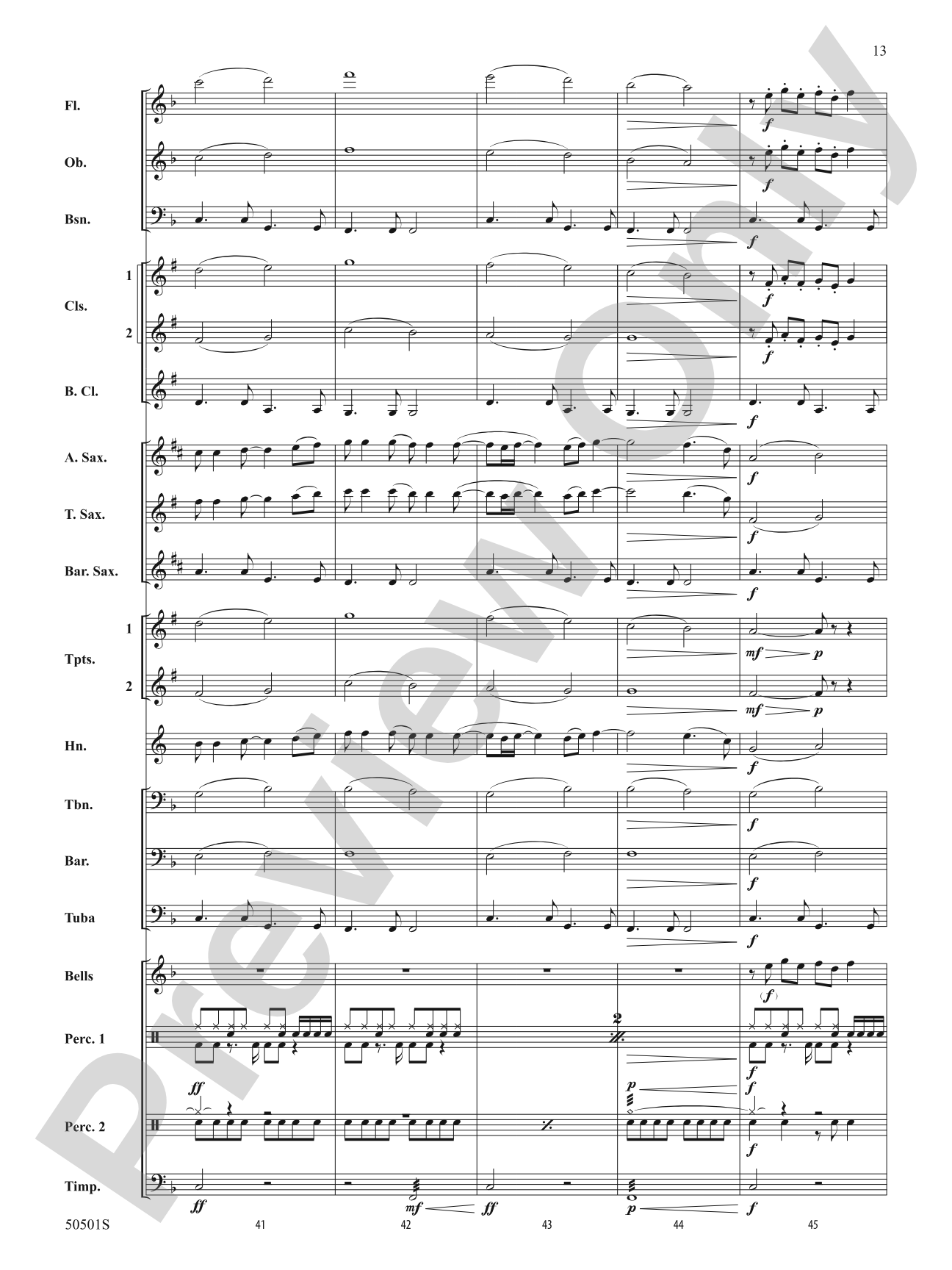 Bitter Sweet Symphony: Concert Band Conductor Score & Parts