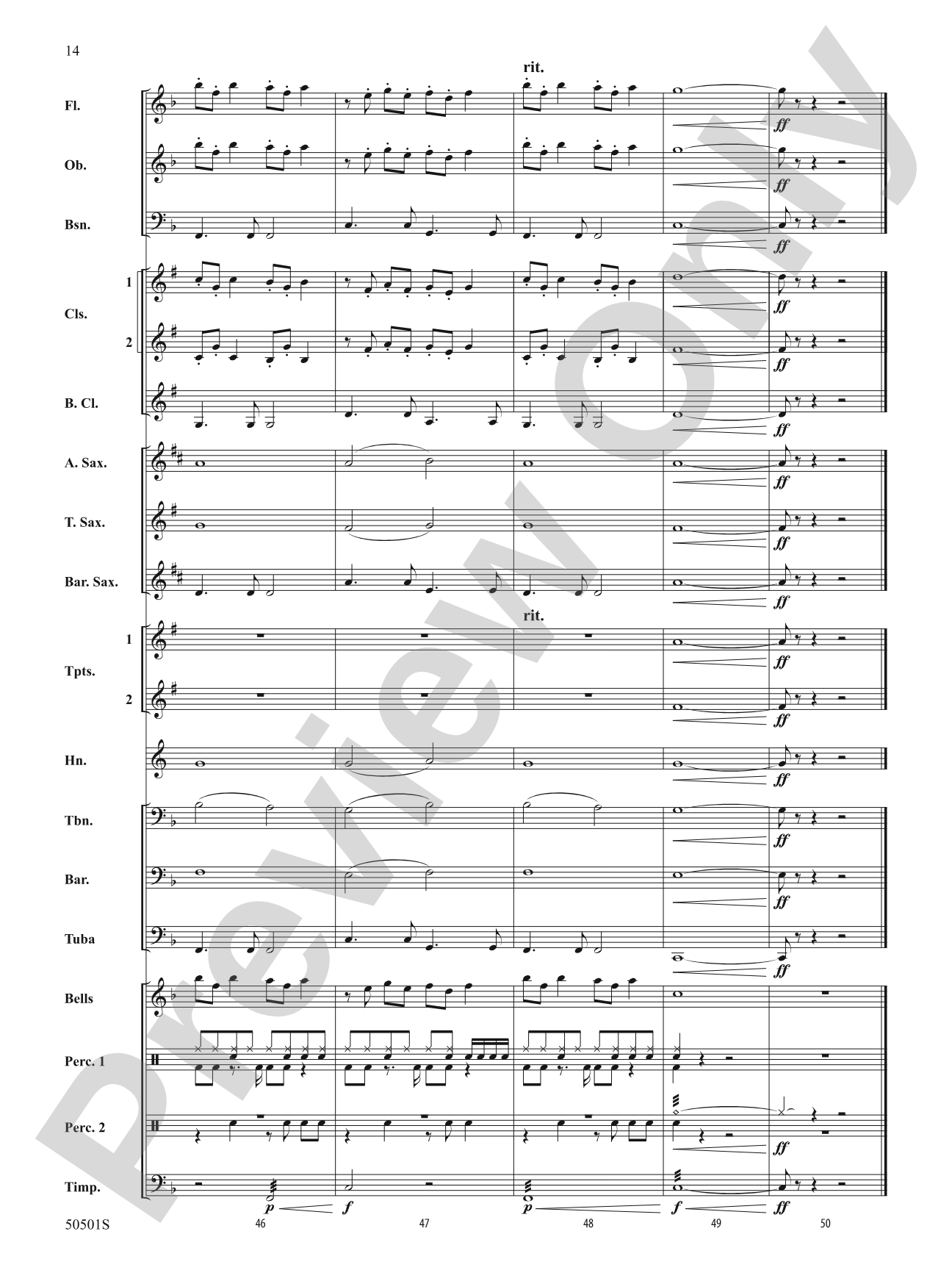 Bitter Sweet Symphony: Concert Band Conductor Score & Parts