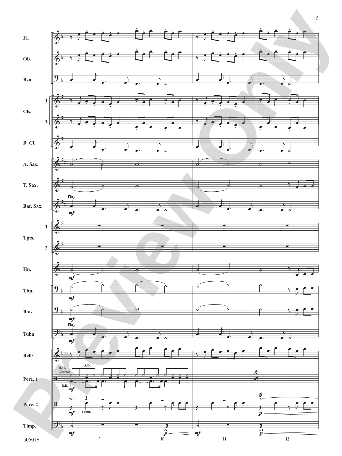 Bitter Sweet Symphony: Concert Band Conductor Score & Parts