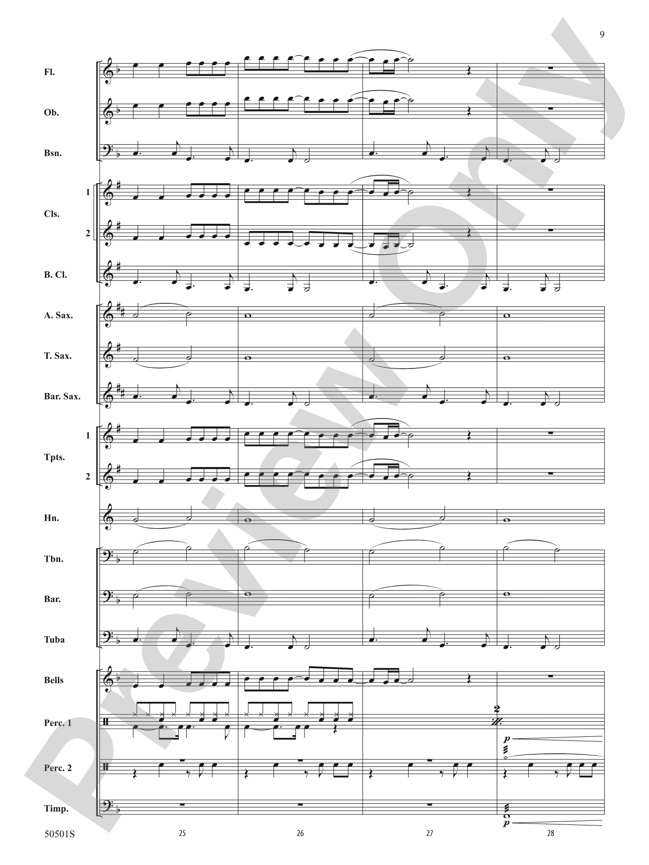Bitter Sweet Symphony: Concert Band Conductor Score & Parts