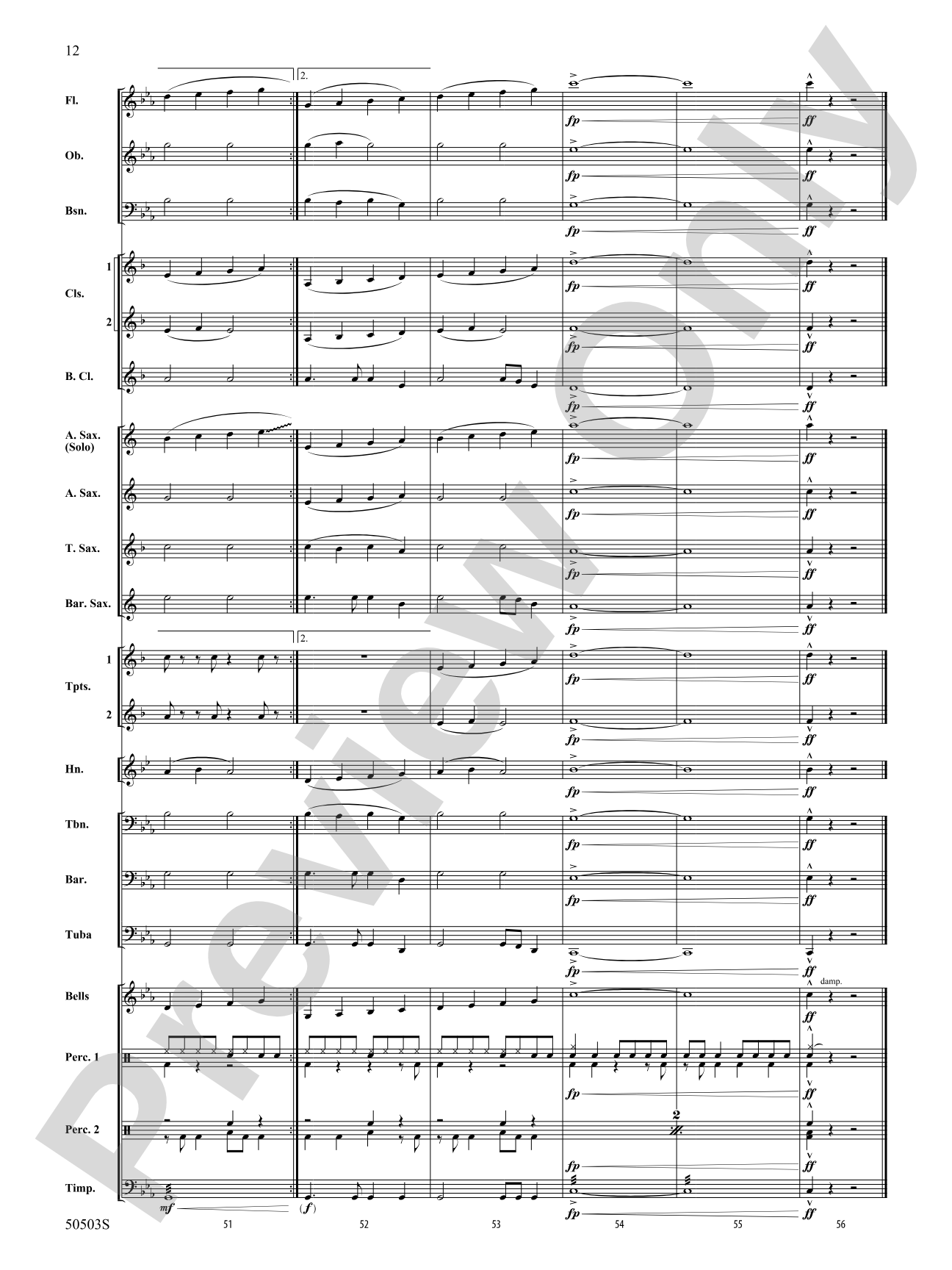 Careless Whisper: Concert Band Conductor Score & Parts