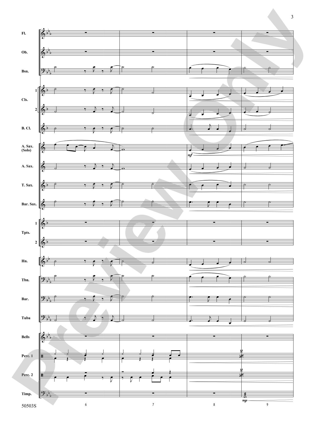 Careless Whisper: Concert Band Conductor Score & Parts