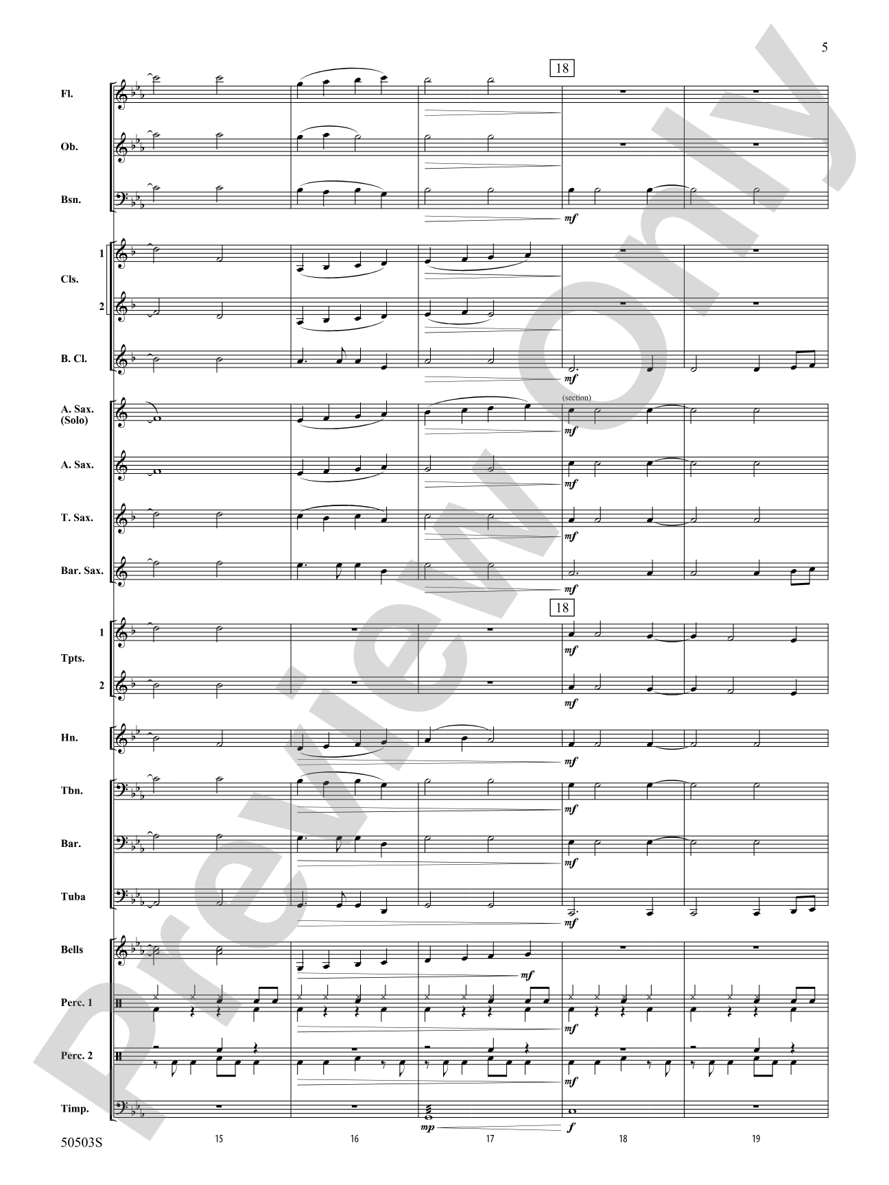 Careless Whisper: Concert Band Conductor Score & Parts