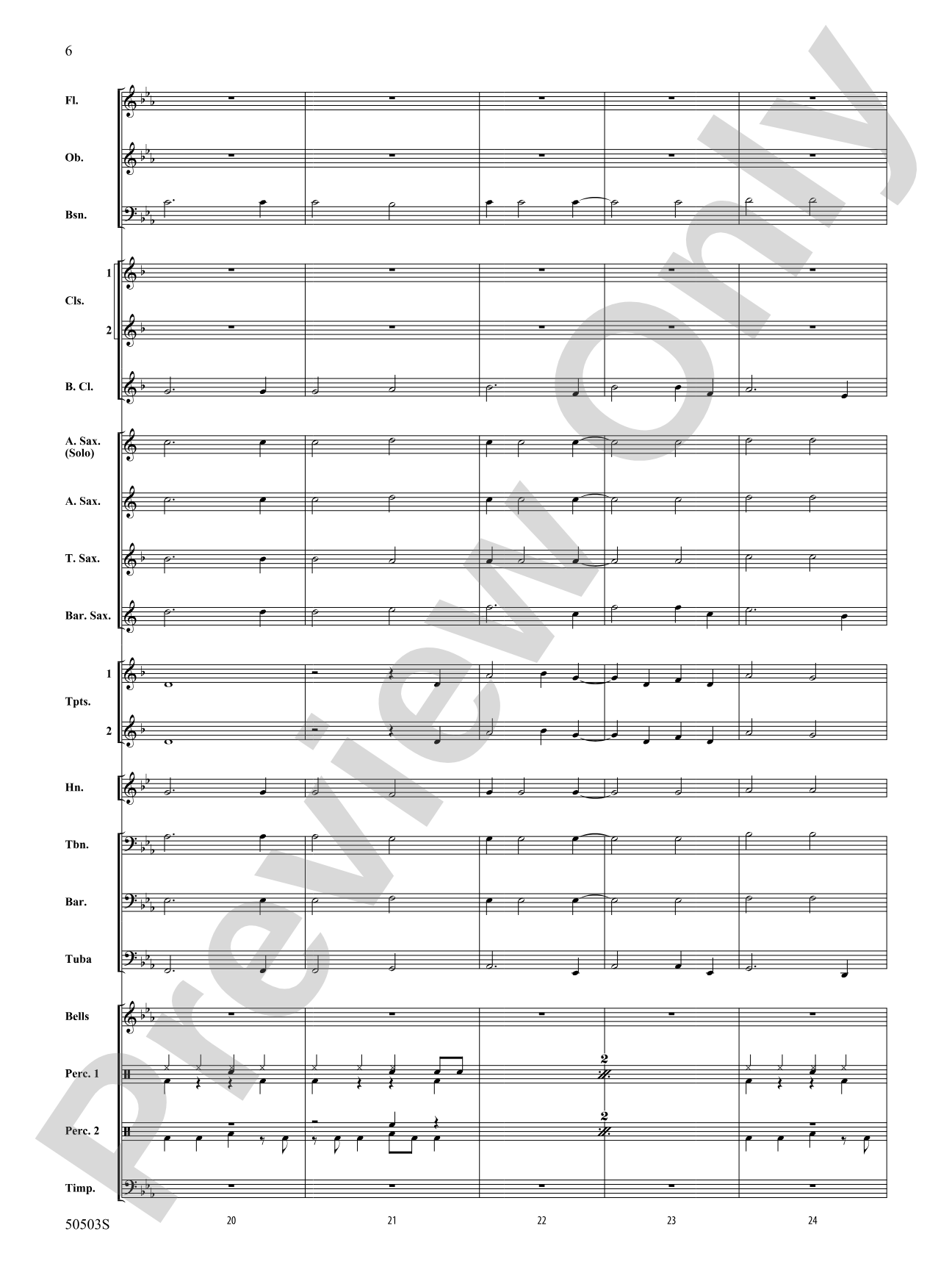 Careless Whisper: Concert Band Conductor Score & Parts