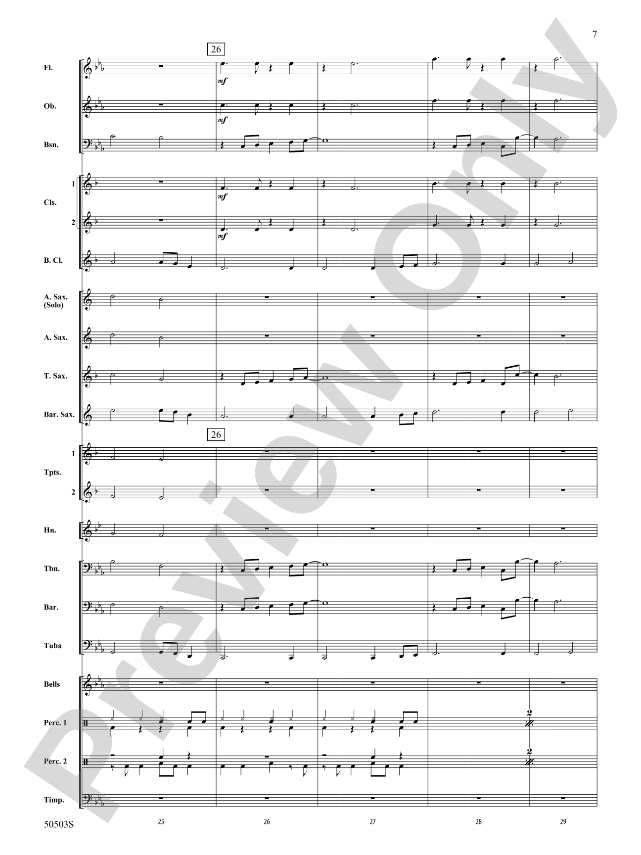 Careless Whisper: Concert Band Conductor Score & Parts