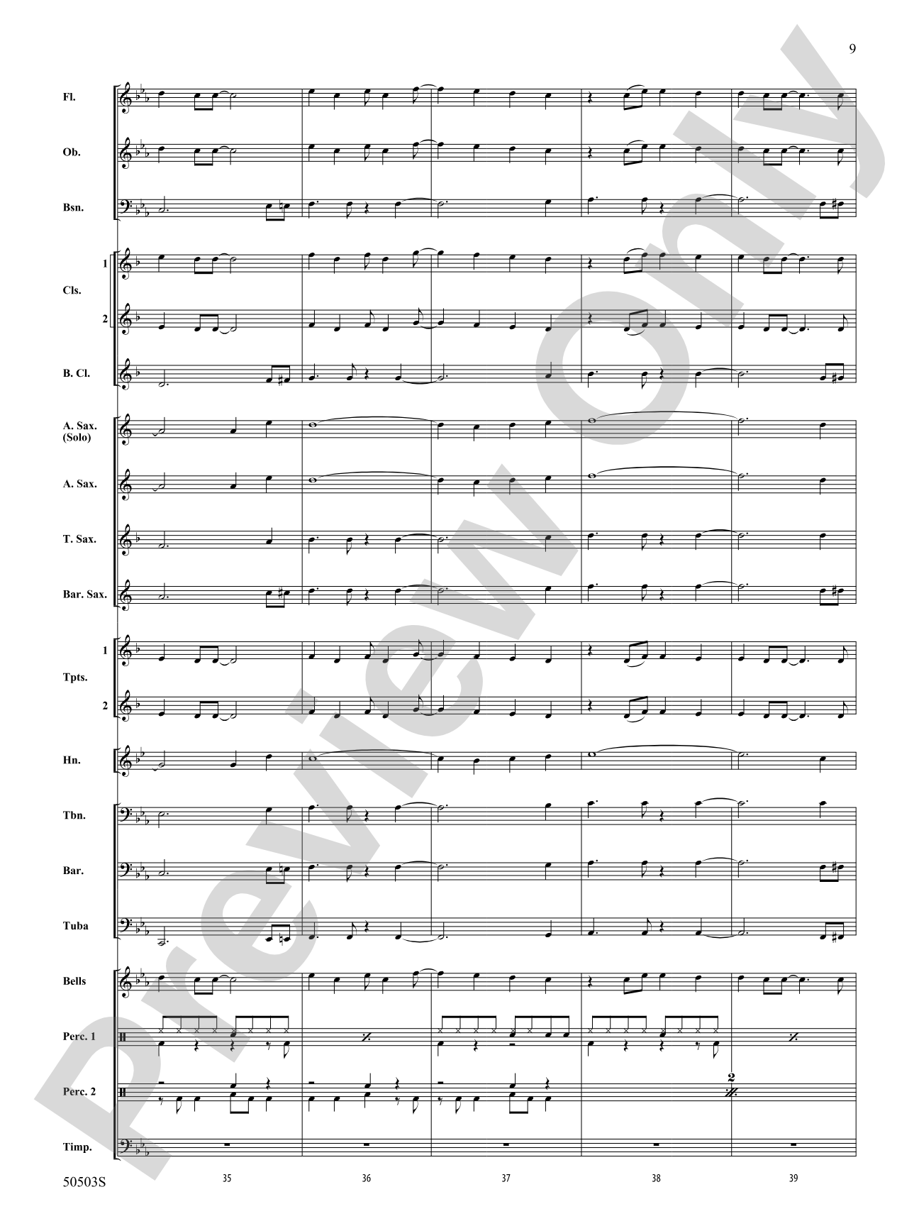 Careless Whisper: Concert Band Conductor Score & Parts