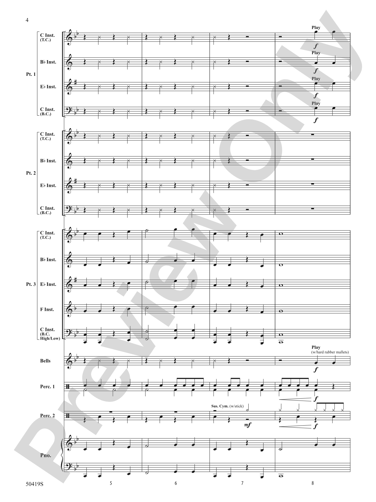 Rock This Band!: Flexible Band/String Ensemble Score & Parts