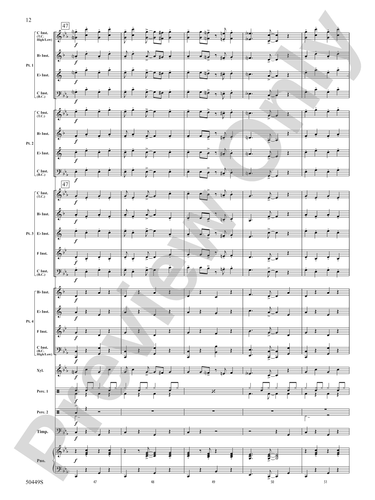 Cantina Band: Flexible Band/String Ensemble Score & Parts