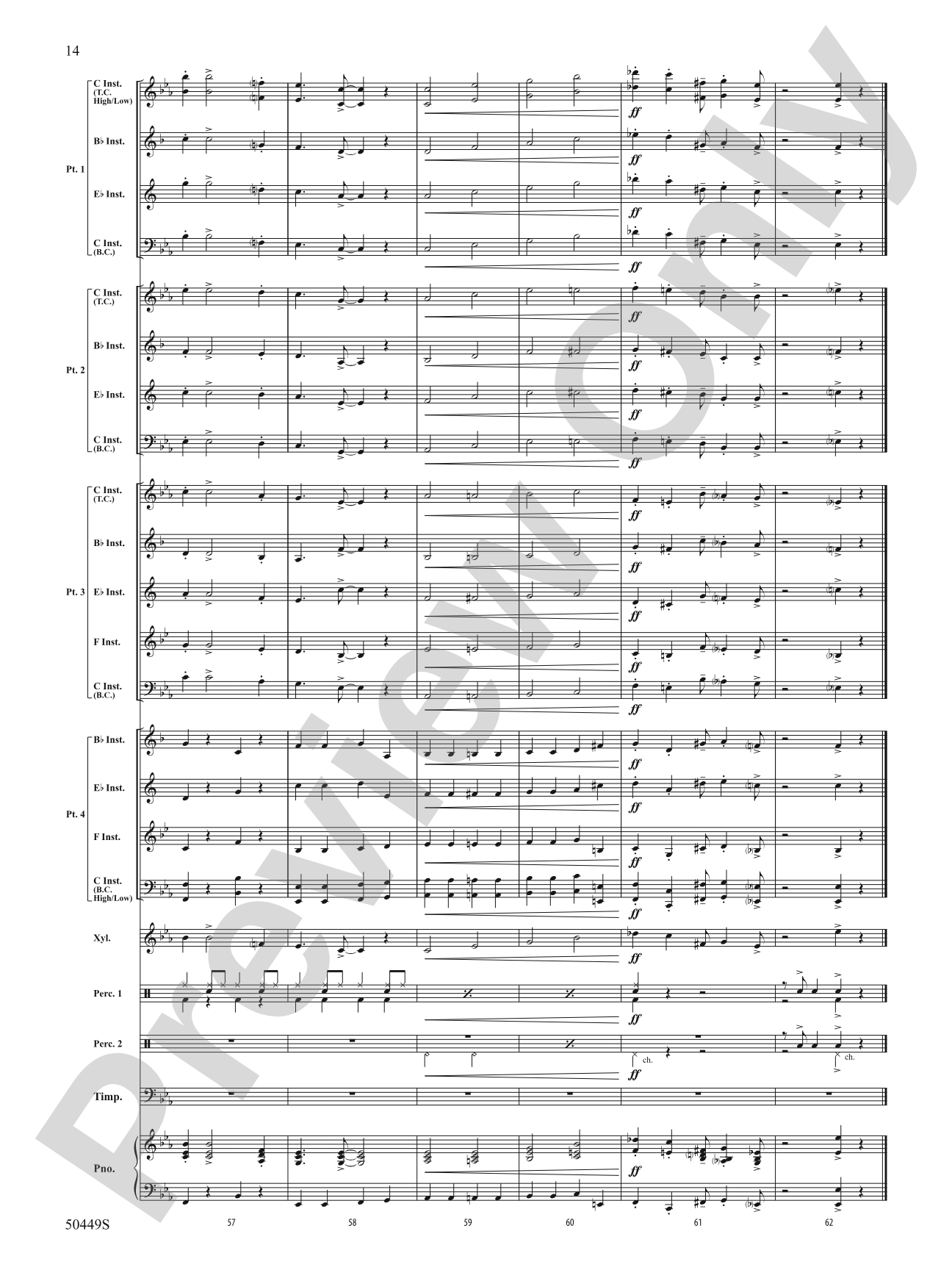 Cantina Band: Flexible Band/String Ensemble Score & Parts