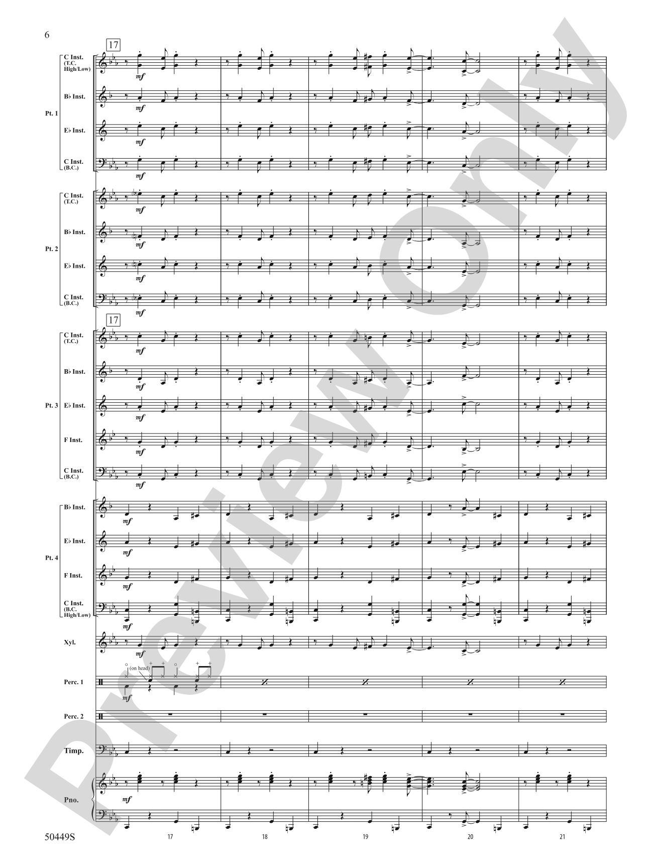 Cantina Band: Flexible Band/String Ensemble Score & Parts