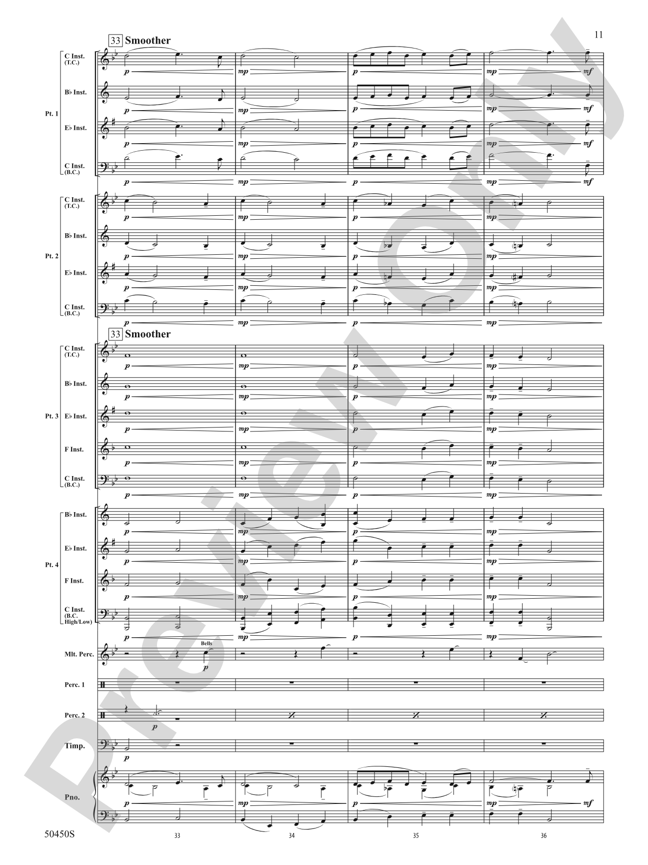 Shepherd's Hey: Flexible Band/String Ensemble Score & Parts