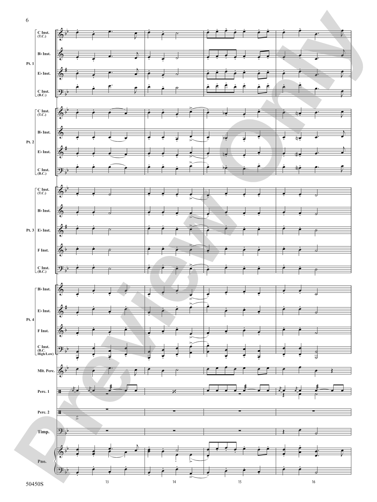 Shepherd's Hey: Flexible Band/String Ensemble Score & Parts