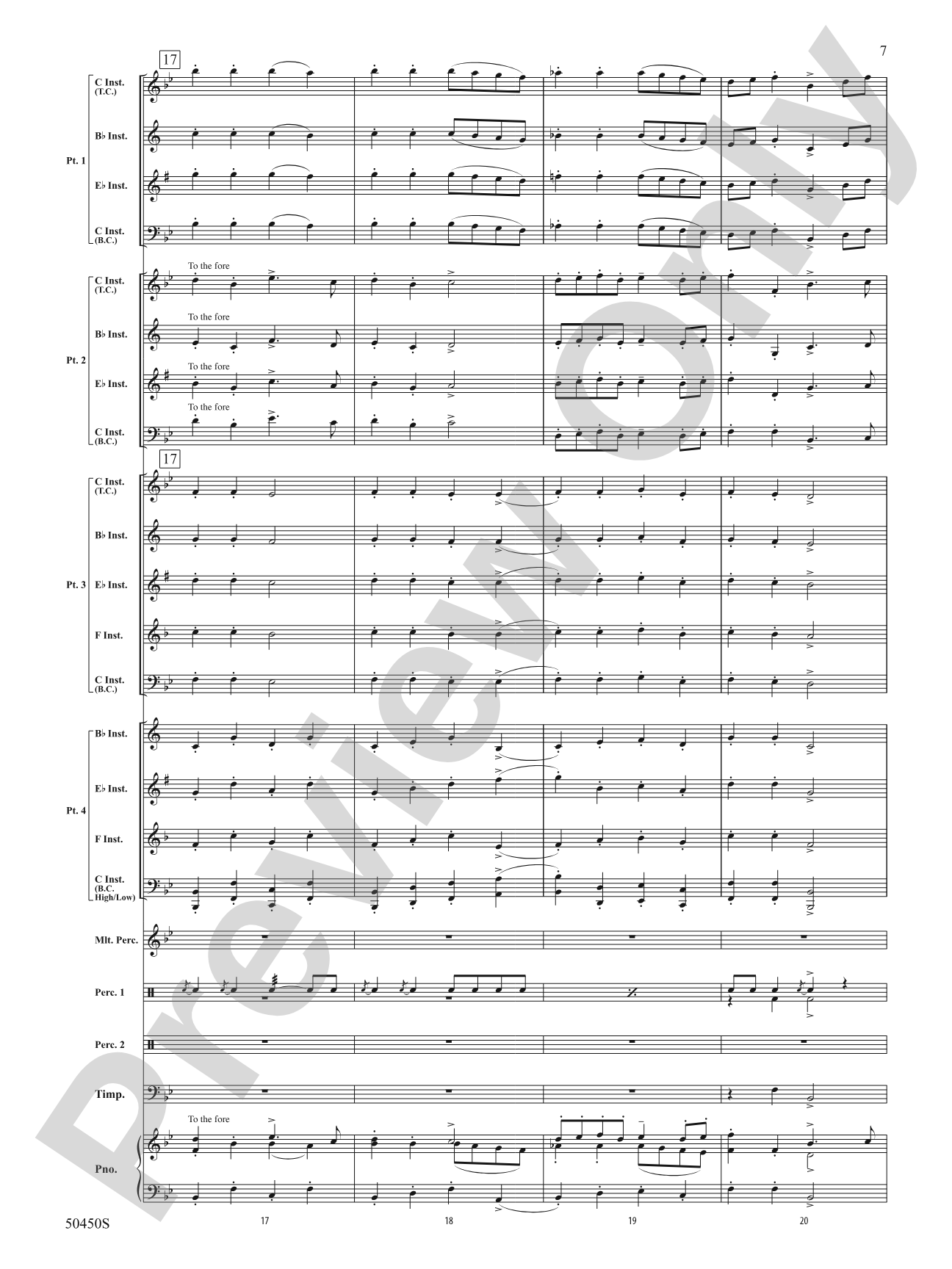 Shepherd's Hey: Flexible Band/String Ensemble Score & Parts