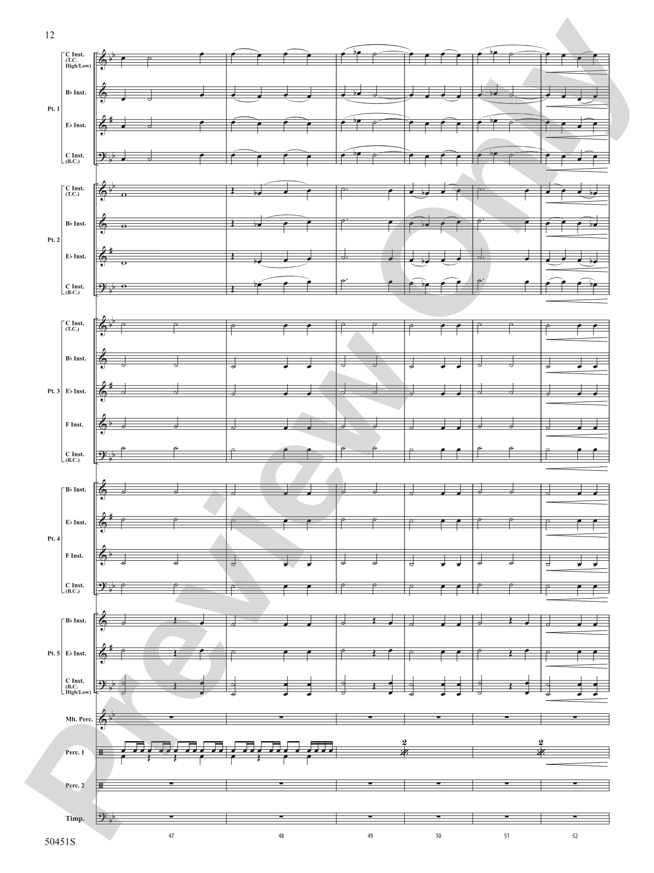 The Curse of Tutankhamun: Flexible Band/String Ensemble Score & Parts