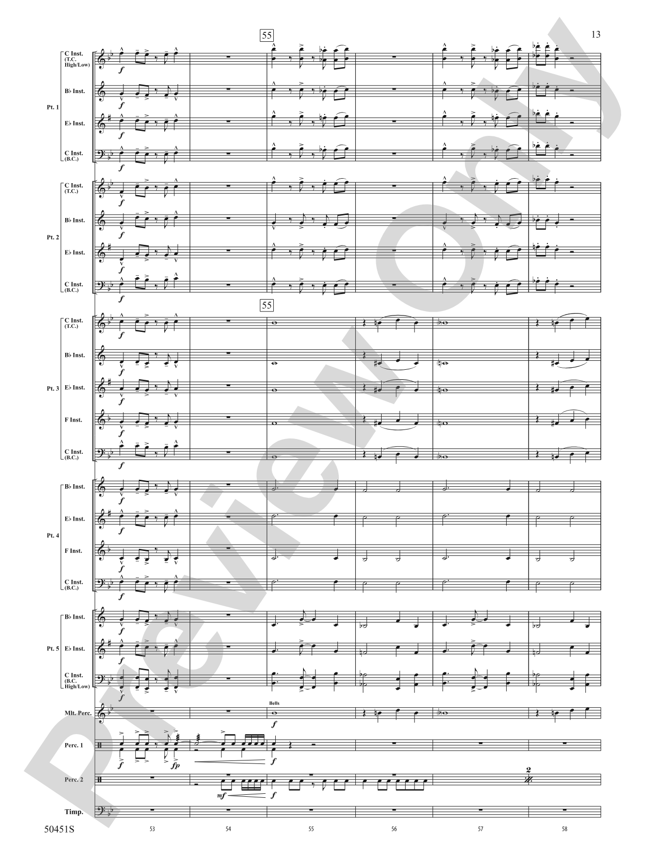 The Curse of Tutankhamun: Flexible Band/String Ensemble Score & Parts