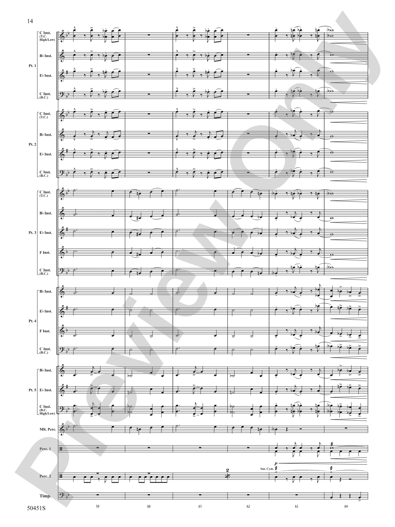 The Curse of Tutankhamun: Flexible Band/String Ensemble Score & Parts