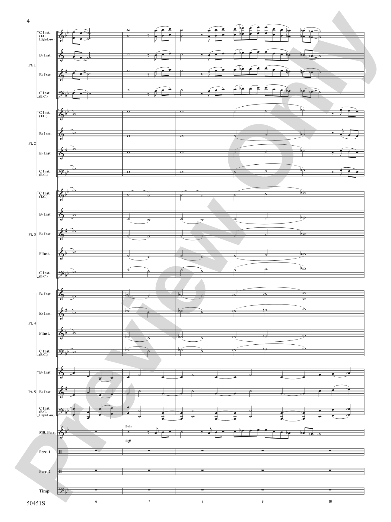 The Curse of Tutankhamun: Flexible Band/String Ensemble Score & Parts