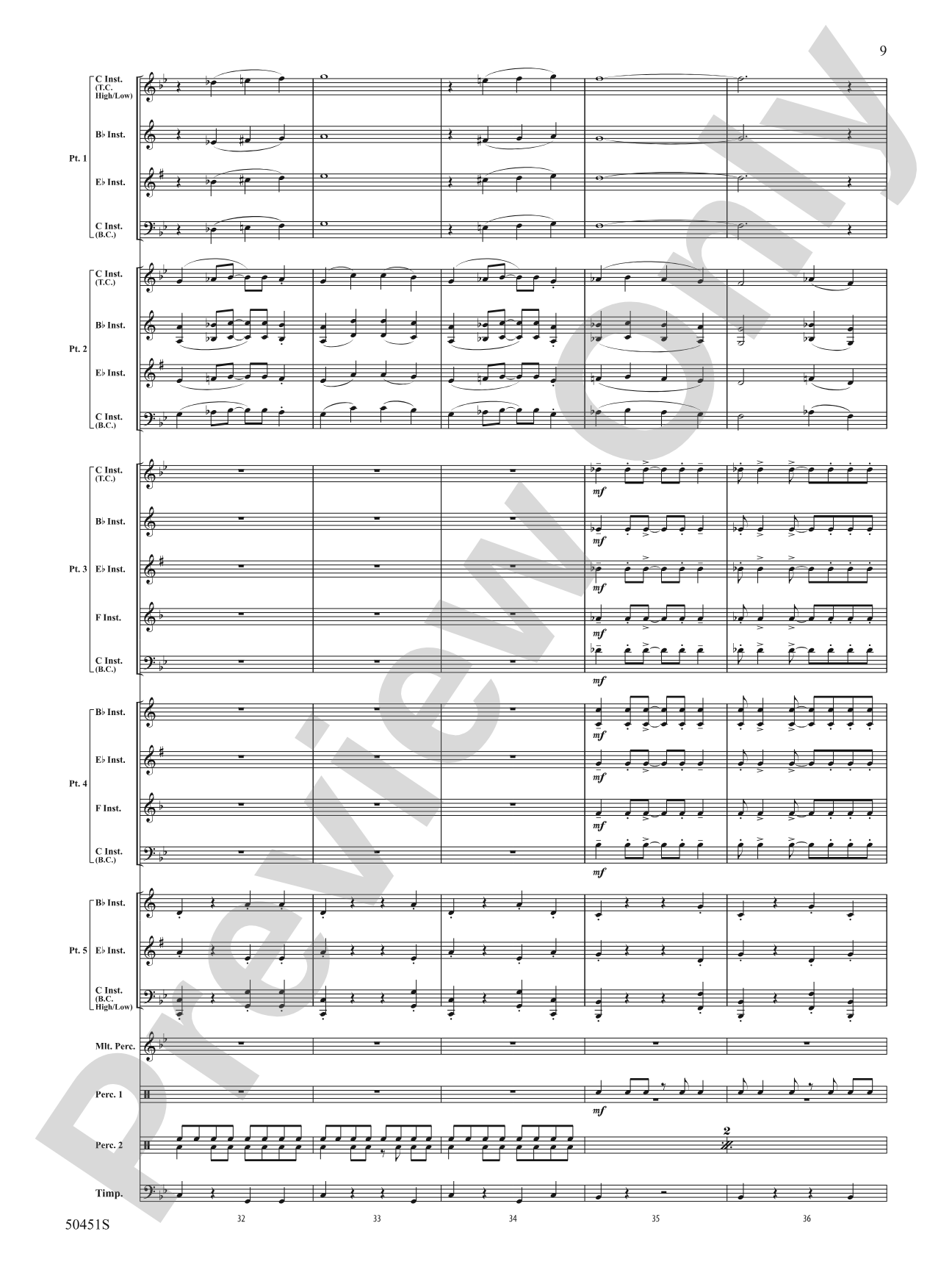 The Curse of Tutankhamun: Flexible Band/String Ensemble Score & Parts