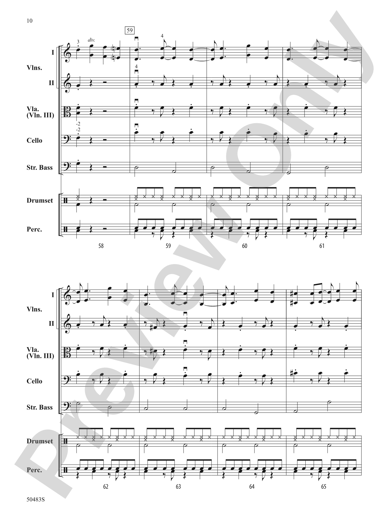 Lover Girl: String Orchestra Conductor Score & Parts