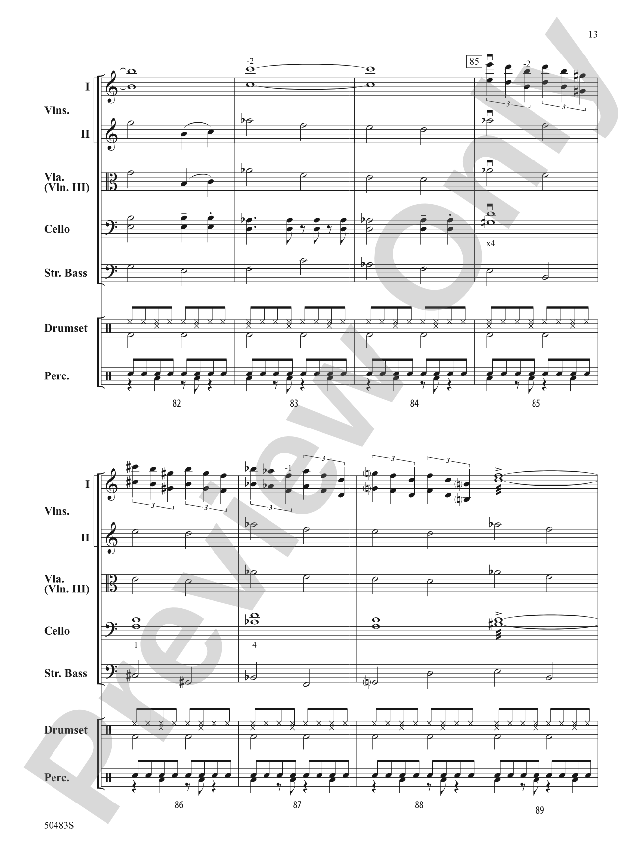 Lover Girl: String Orchestra Conductor Score & Parts