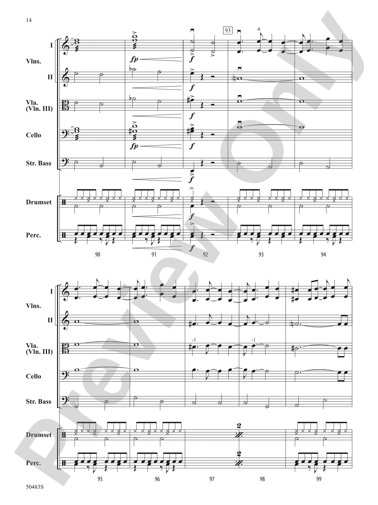 Lover Girl: String Orchestra Conductor Score & Parts