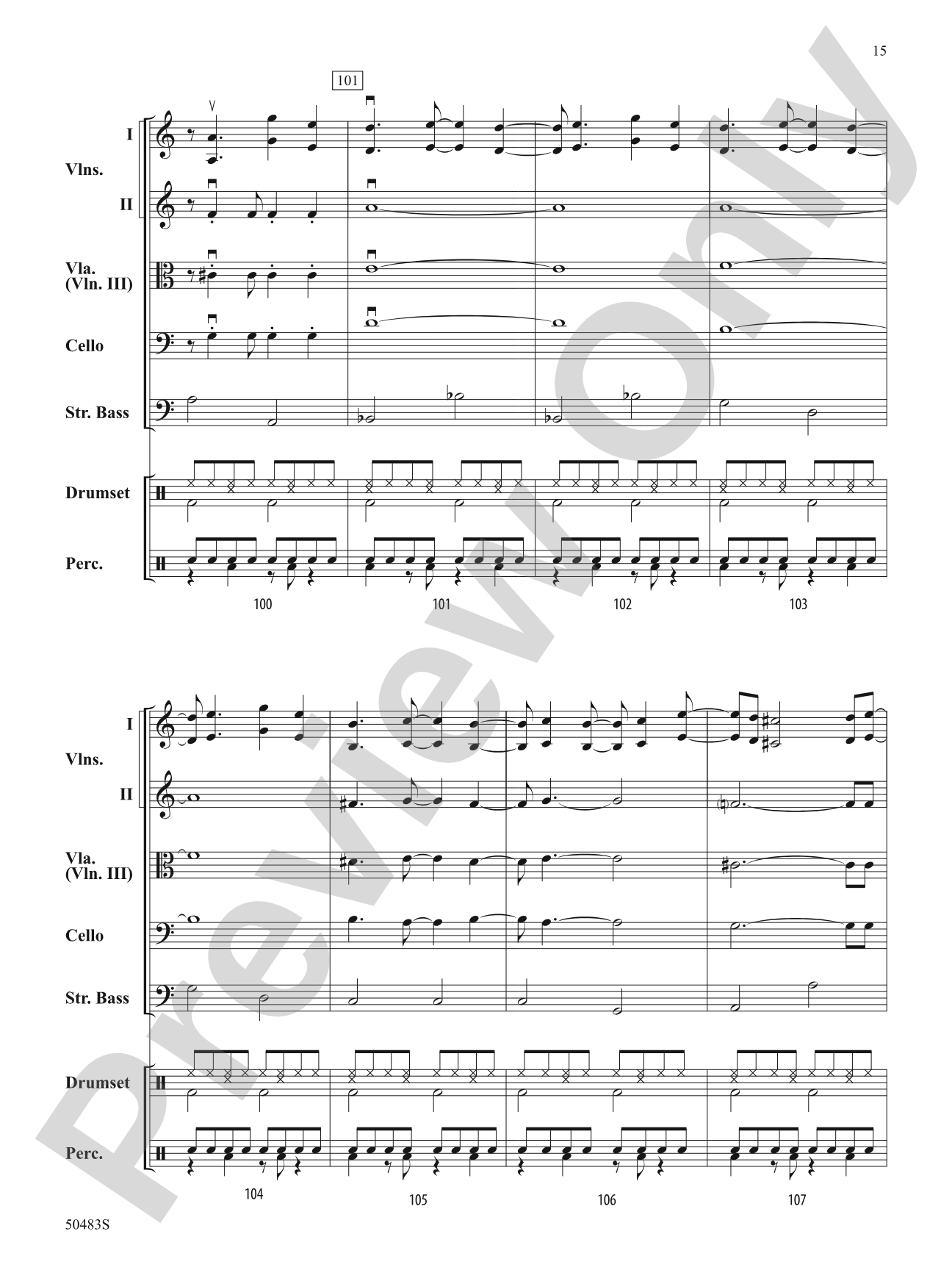 Lover Girl: String Orchestra Conductor Score & Parts