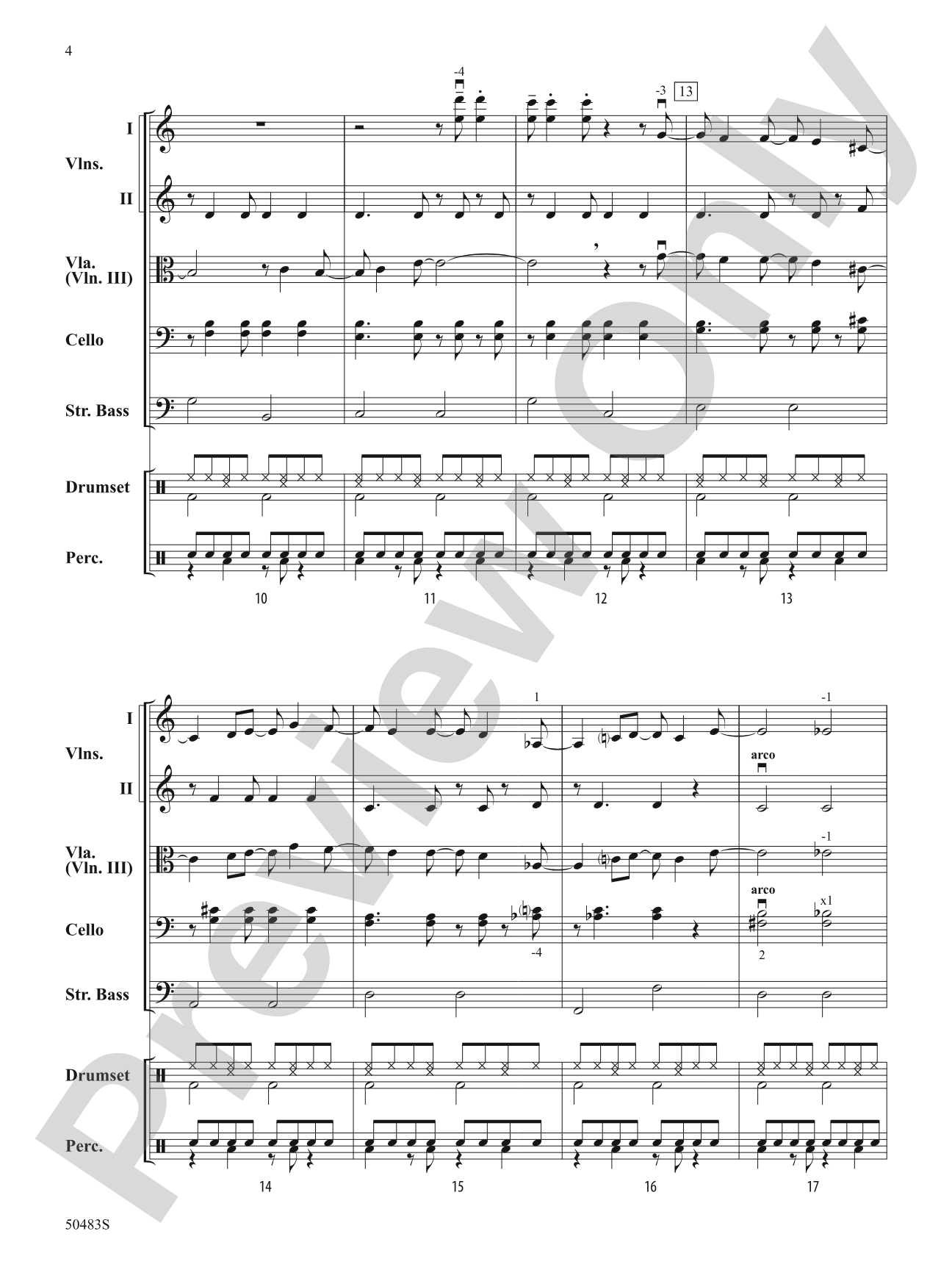 Lover Girl: String Orchestra Conductor Score & Parts