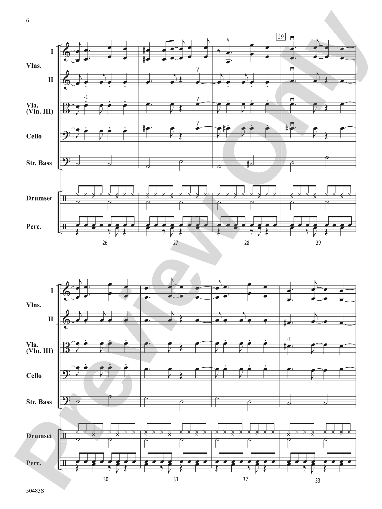 Lover Girl: String Orchestra Conductor Score & Parts