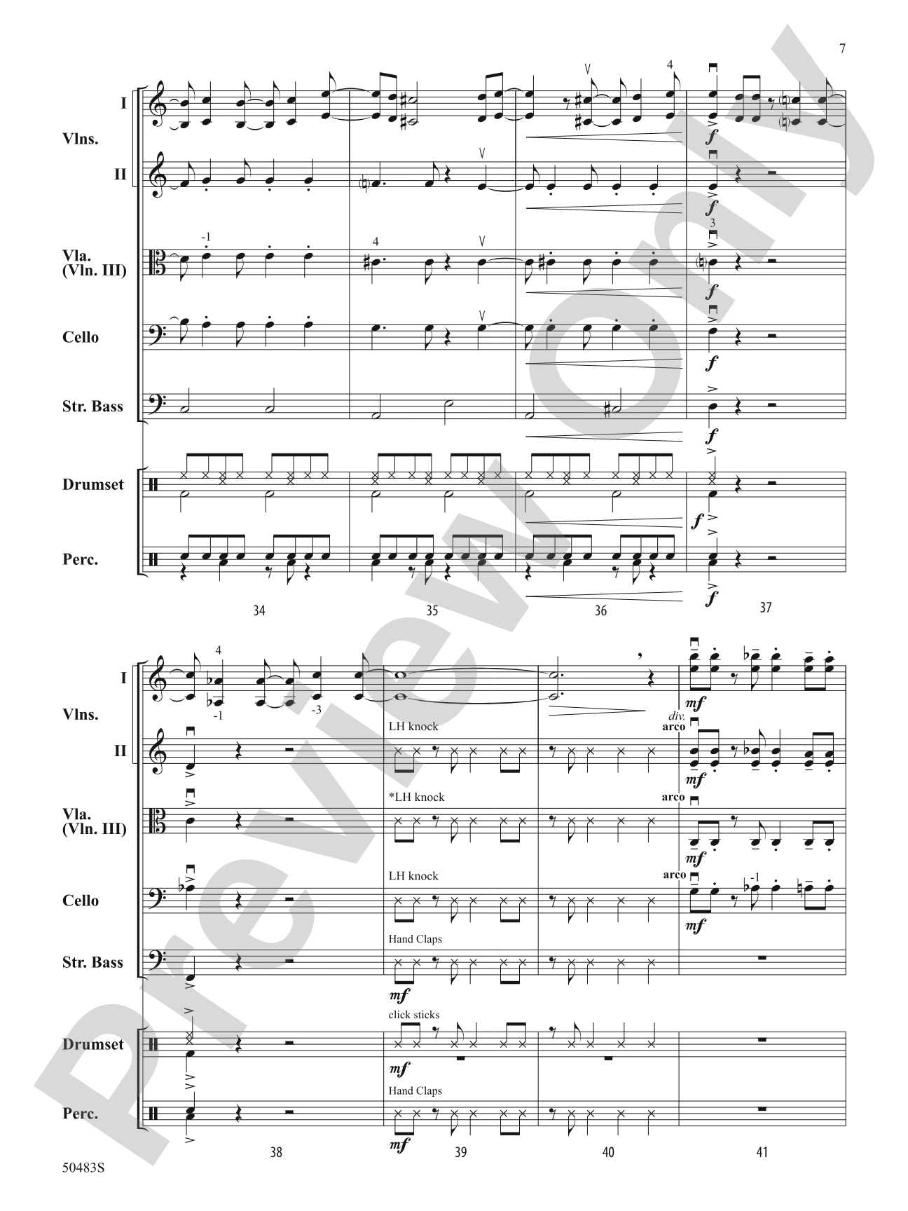 Lover Girl: String Orchestra Conductor Score & Parts