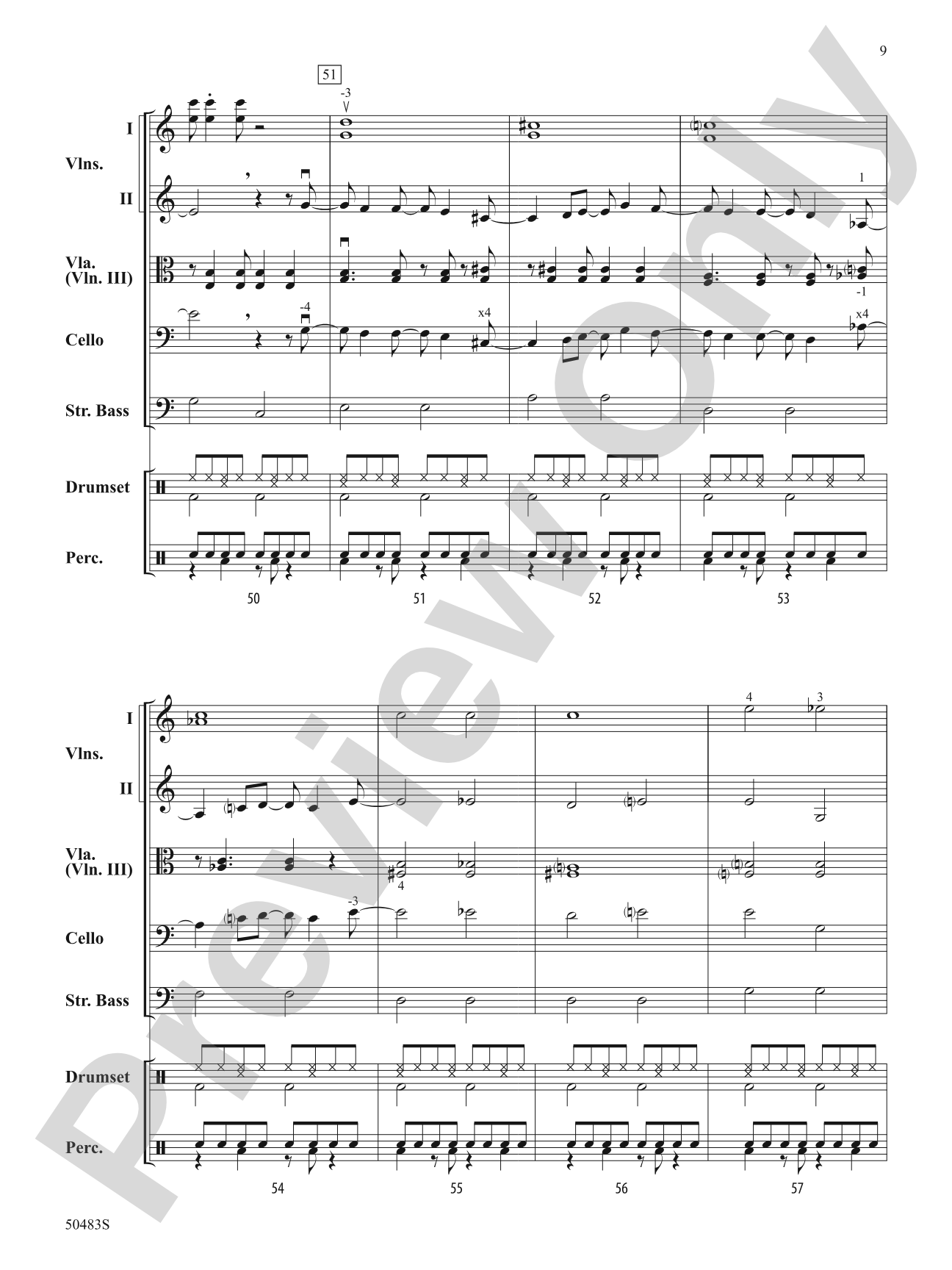 Lover Girl: String Orchestra Conductor Score & Parts