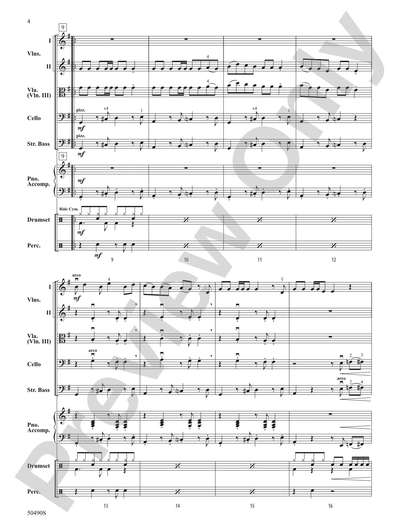 All Star: String Orchestra Conductor Score & Parts