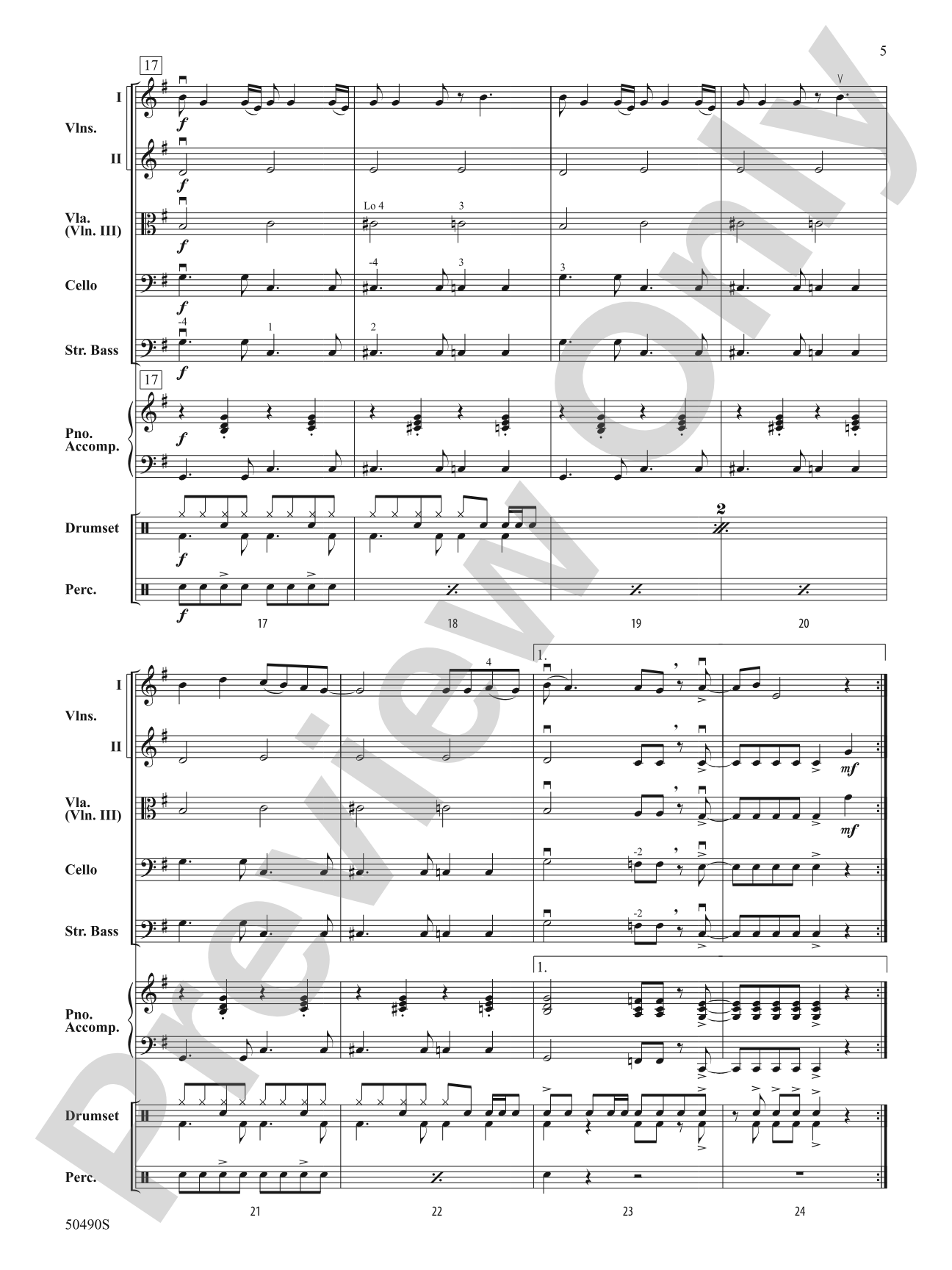 All Star: String Orchestra Conductor Score & Parts