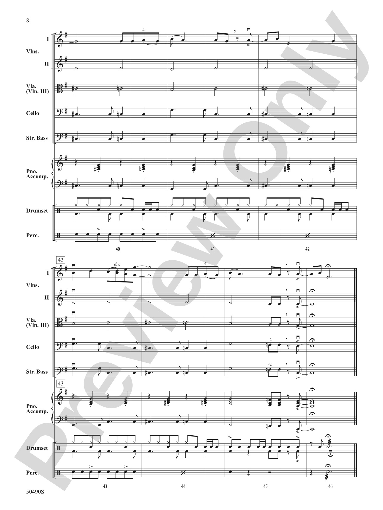 All Star: String Orchestra Conductor Score & Parts