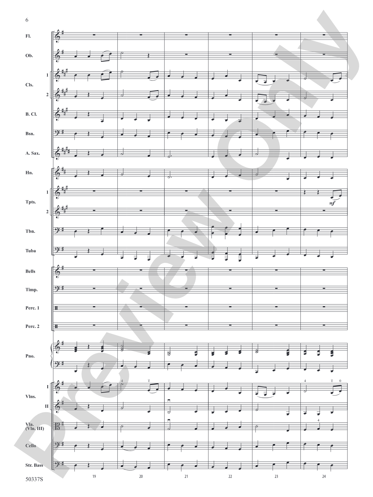 Jupiter, the Bringer of Jollity: Full Orchestra Conductor Score & Parts