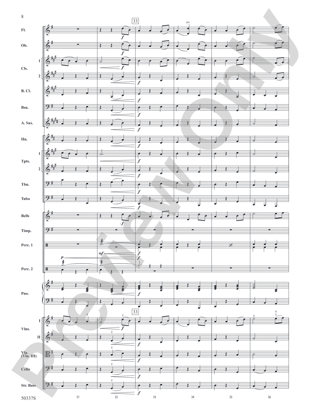 Jupiter, the Bringer of Jollity: Full Orchestra Conductor Score & Parts