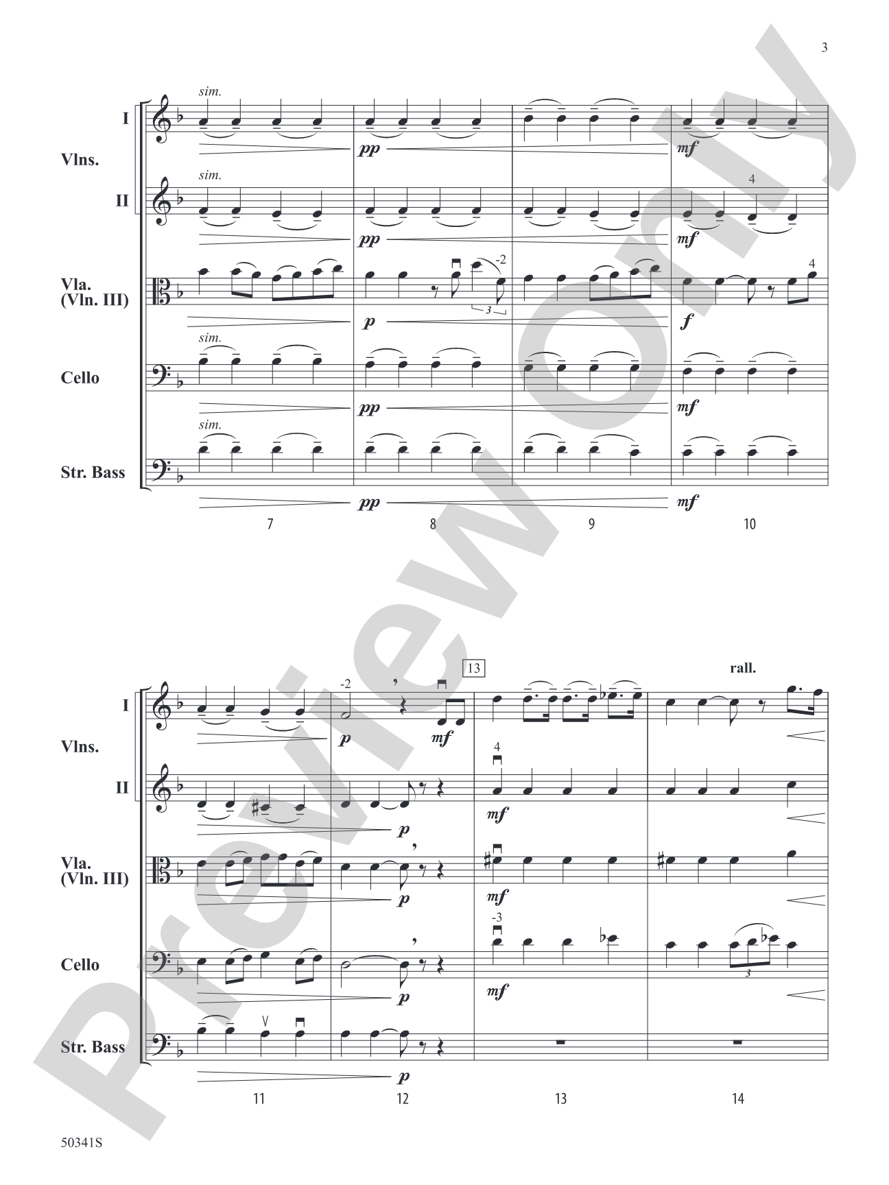 Sono andati?: String Orchestra Conductor Score & Parts