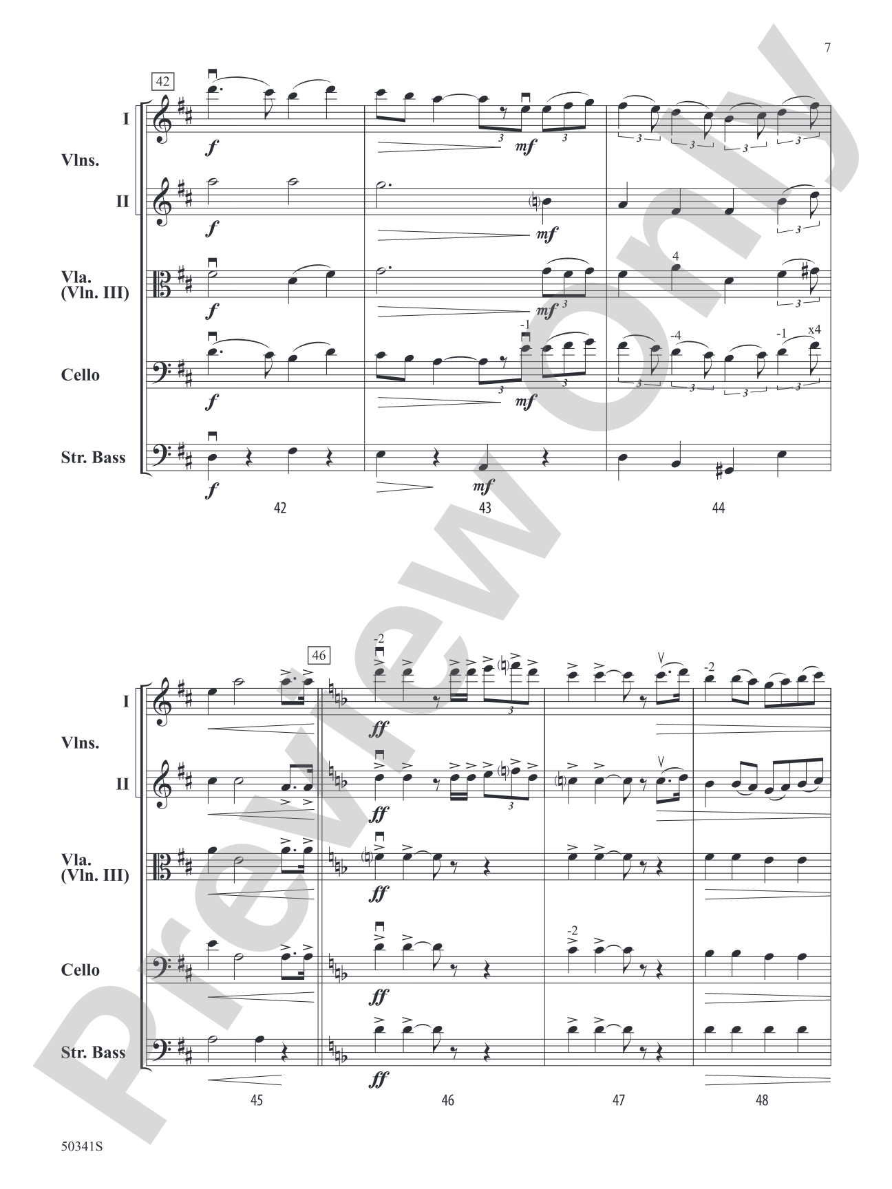 Sono andati?: String Orchestra Conductor Score & Parts