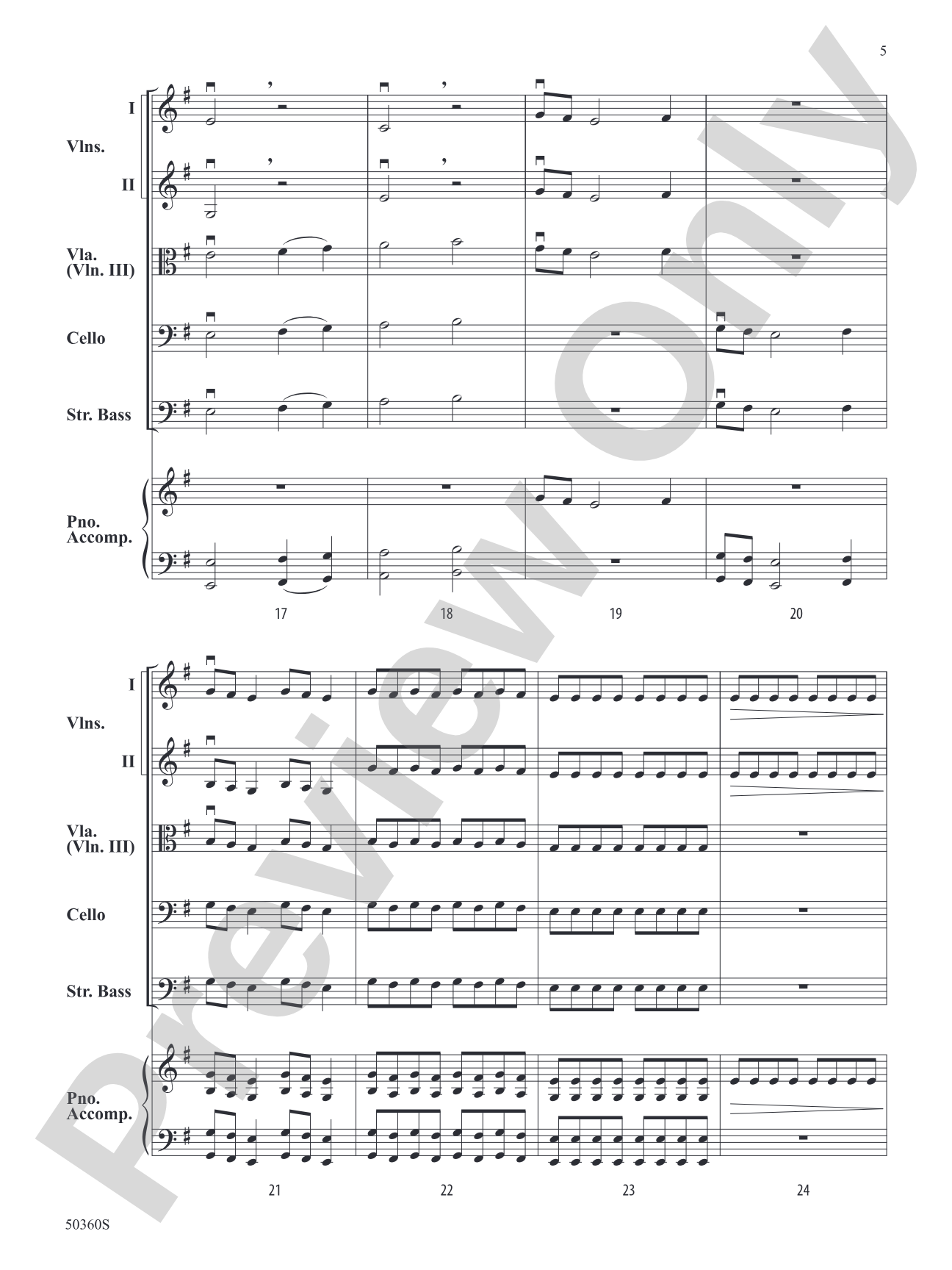 NEW WORLD VARIATIONS/SIS: String Orchestra Conductor Score & Parts