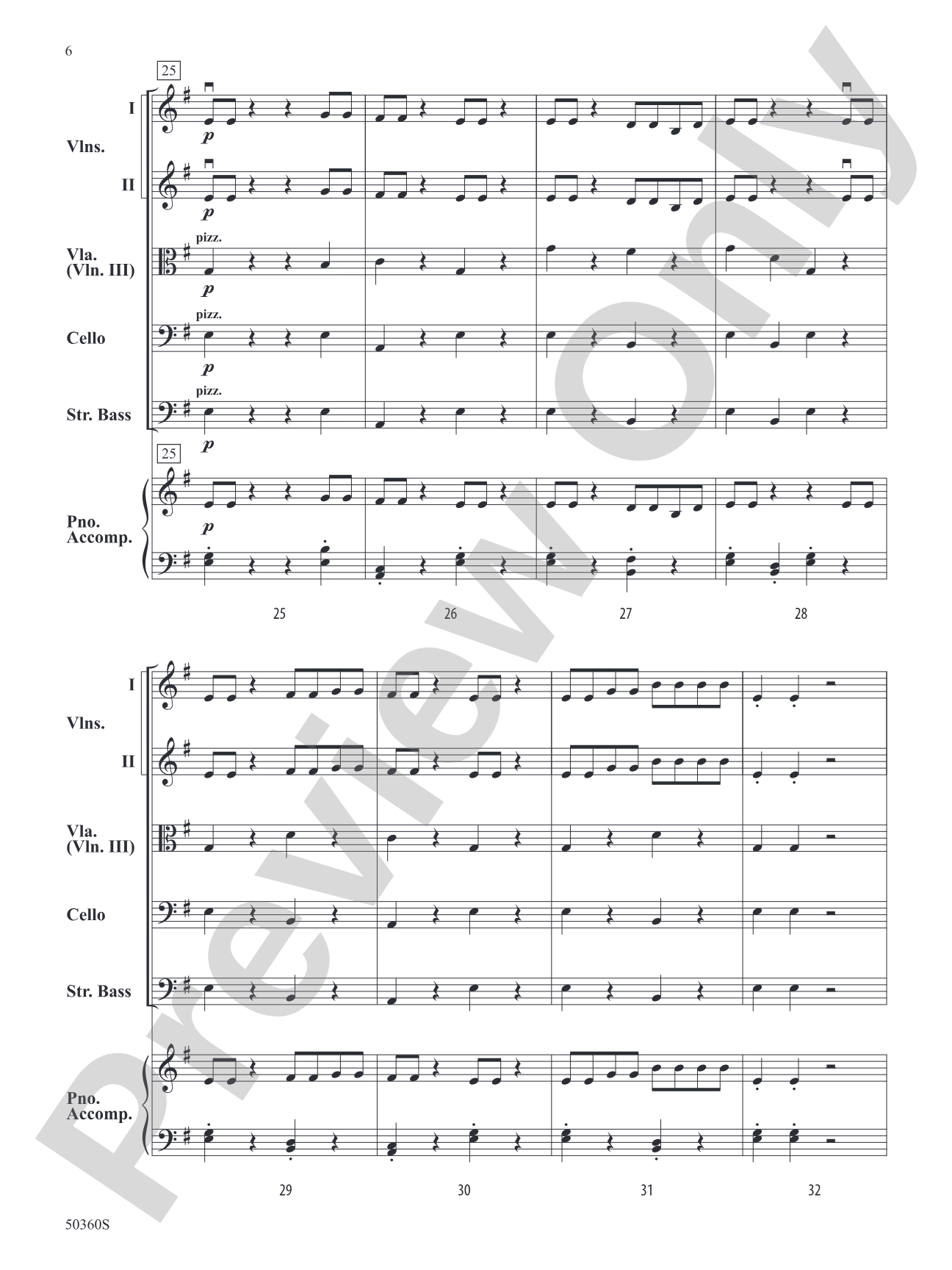 NEW WORLD VARIATIONS/SIS: String Orchestra Conductor Score & Parts