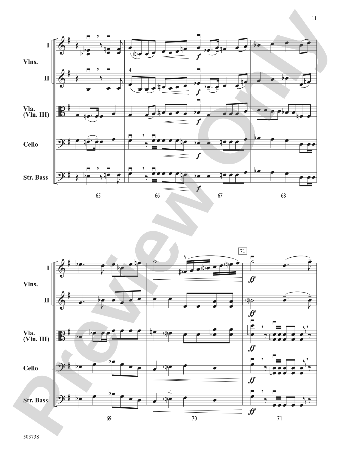 Alpine Adventure: String Orchestra Conductor Score & Parts