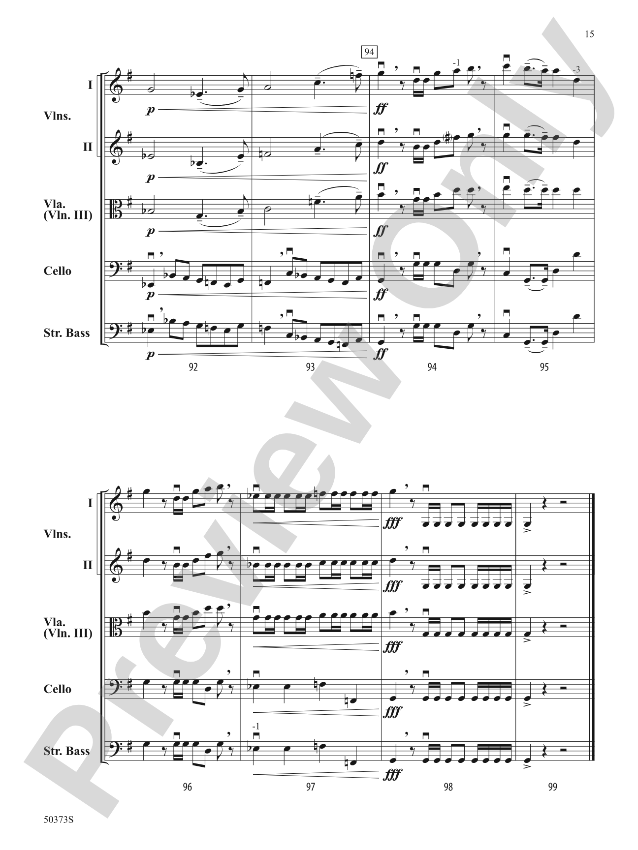 Alpine Adventure: String Orchestra Conductor Score & Parts