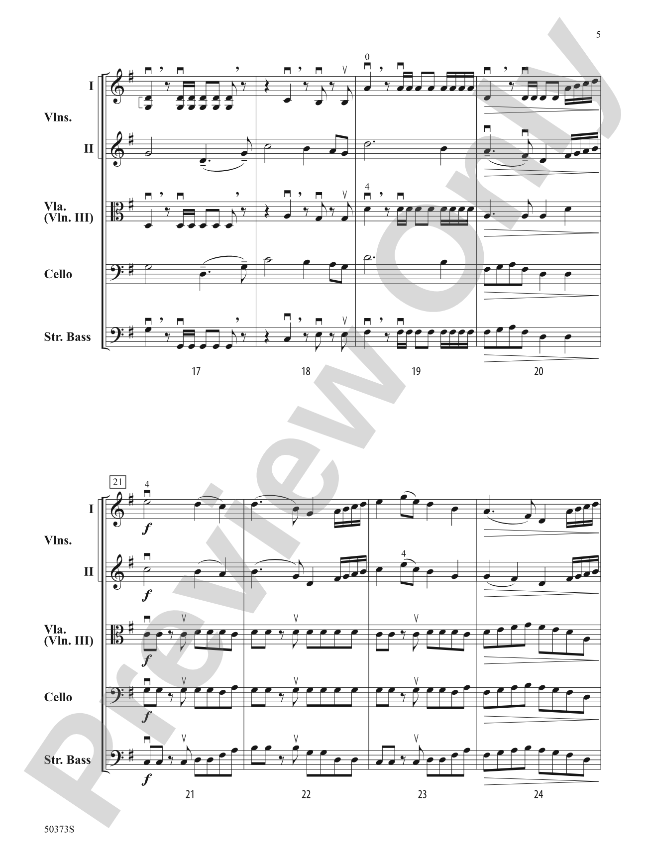 Alpine Adventure: String Orchestra Conductor Score & Parts