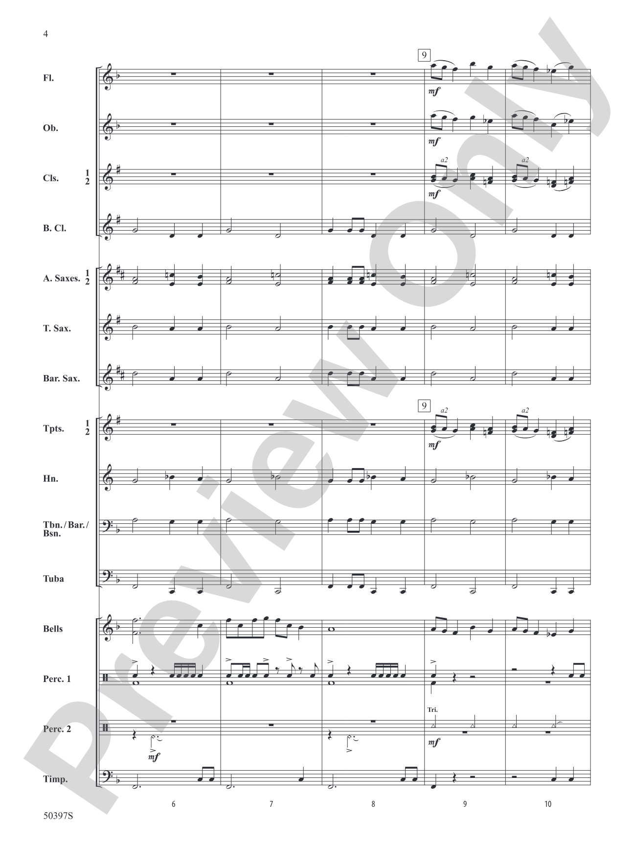 Futurescape: Concert Band Conductor Score & Parts